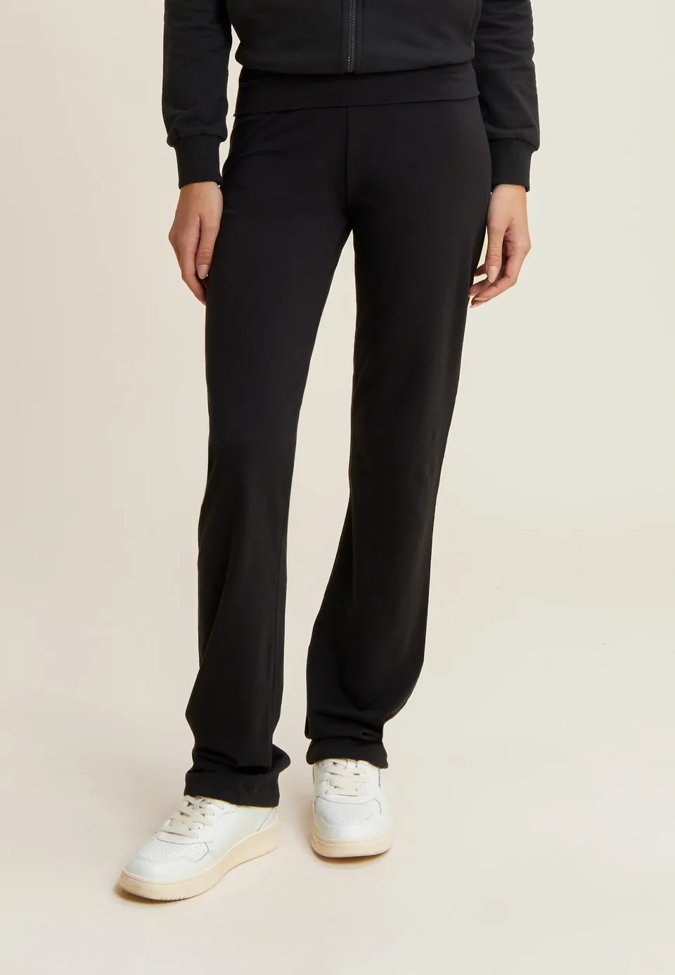 freddy-pantalon-sport-straight-heavy-jersey-cordon-bas image 1