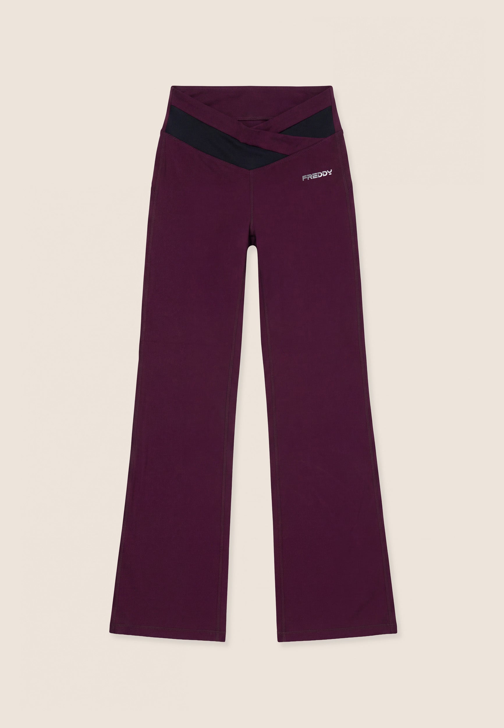 freddy-wr-up-legging-flare-mano-pesca-taille-haute-crois-e image 1