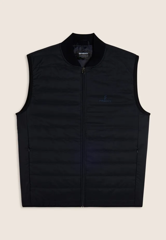 freddy-gilet-imbottito-sans-manches-col-cor-en-nylon-synth-tique image 1