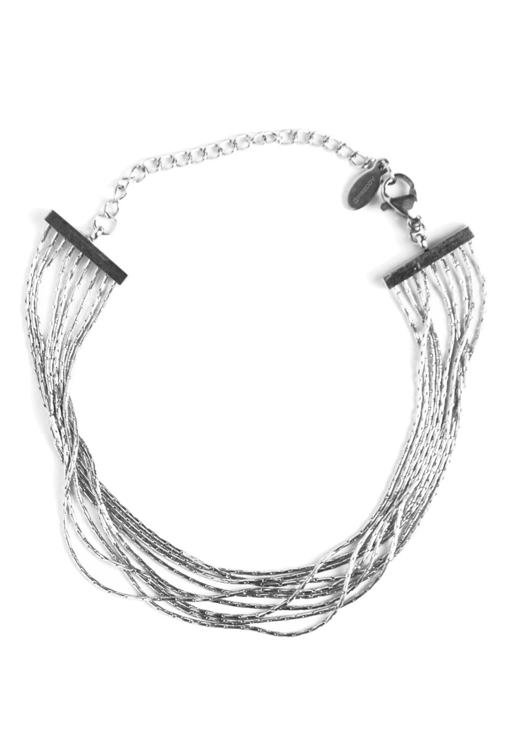 freddy-bracelet-multi-rangs-acier-argent-cha-ne-pi image 3