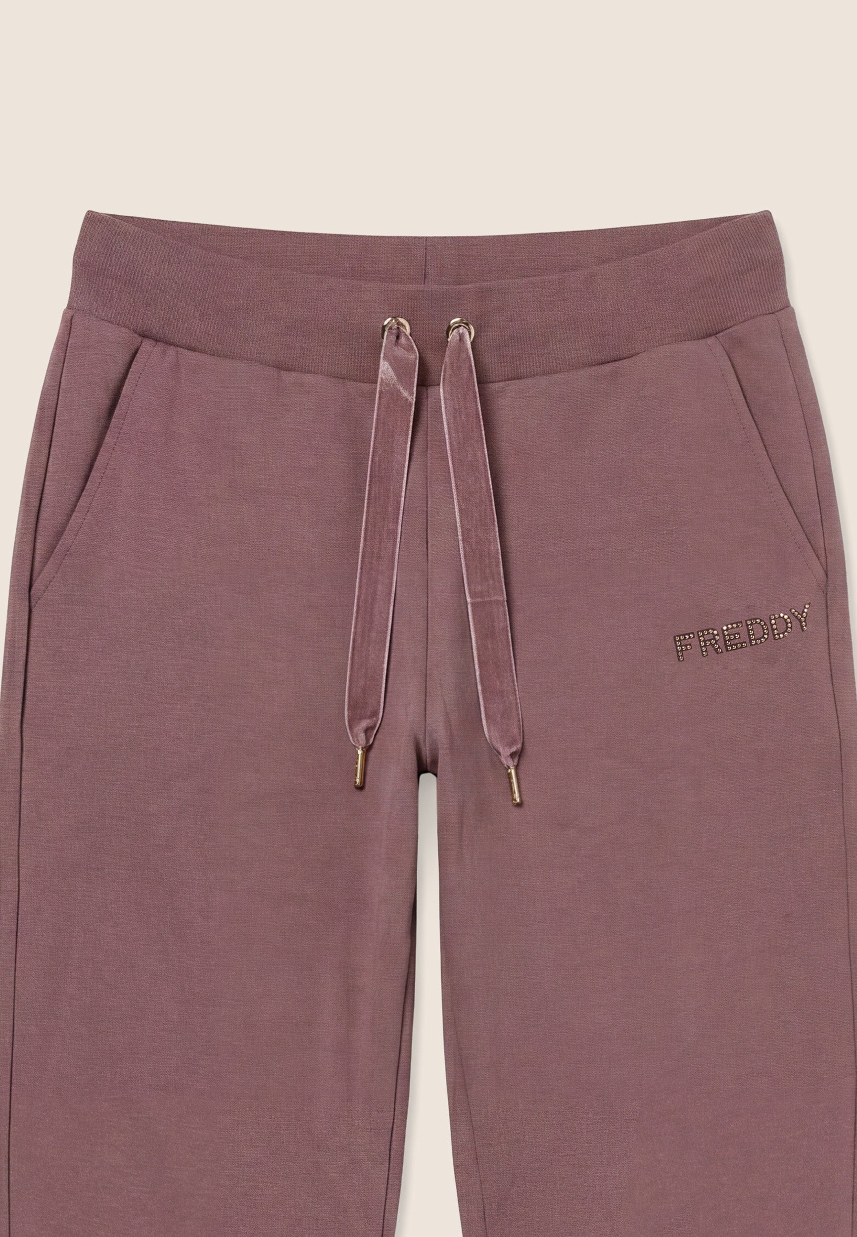 freddy-pantalon-sport-femme-regular-molleton-poignet image 3