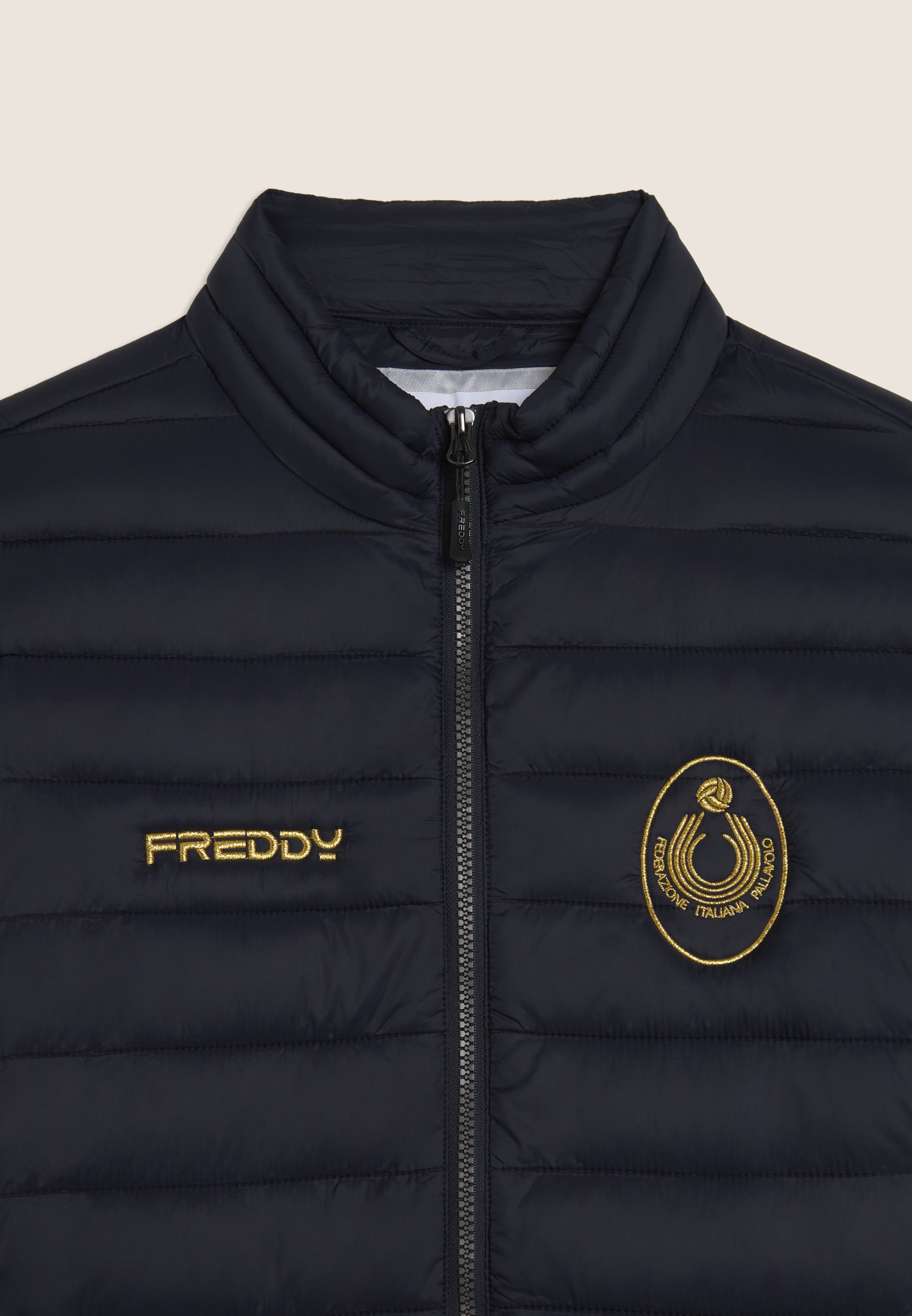freddy-piumino-uomo-fipav-doudoune-homme-trapunt-e-col-haut-full-zip image 7