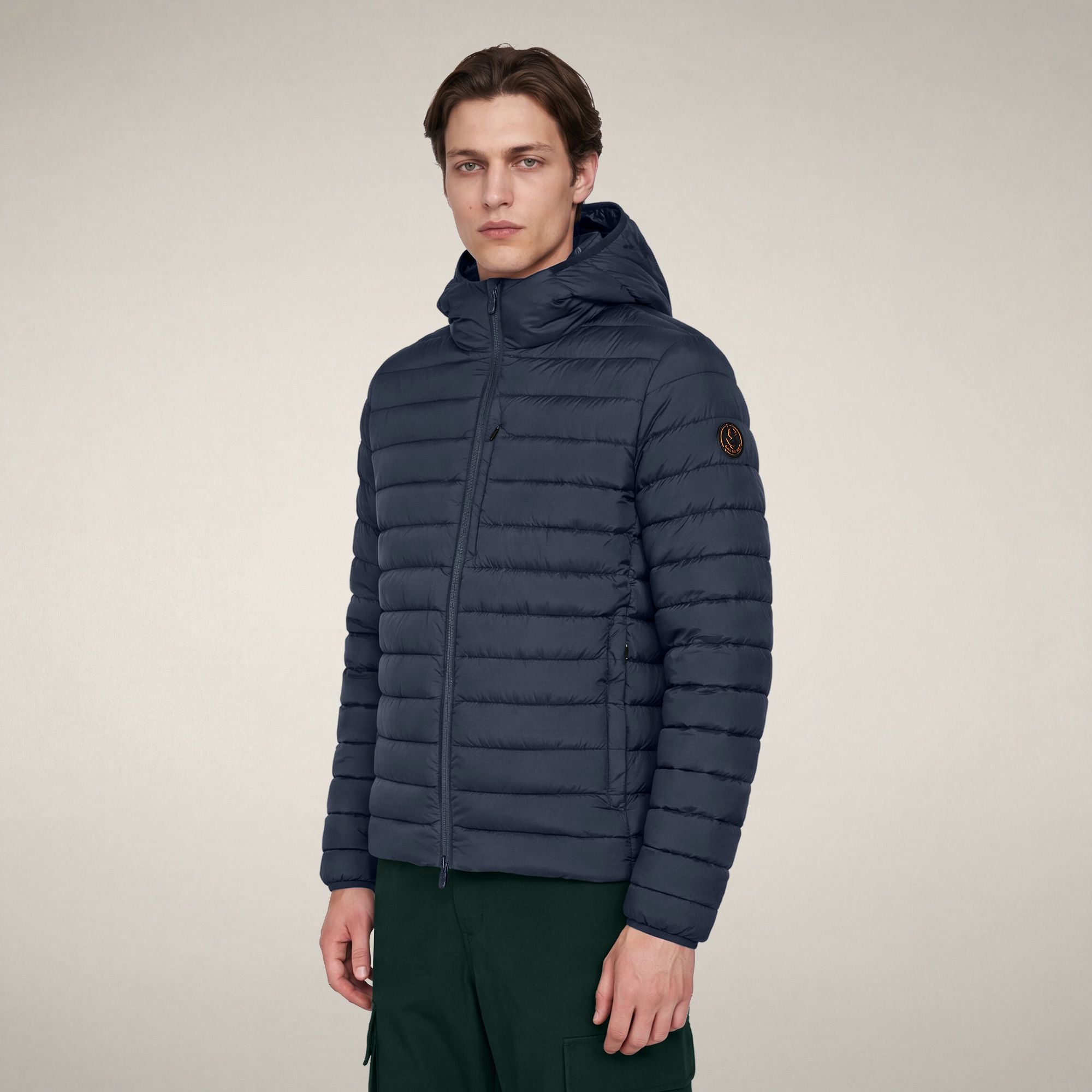 save-the-duck-juncus-doudoune-homme-bleu-noir-recycl-e-capuche image 5