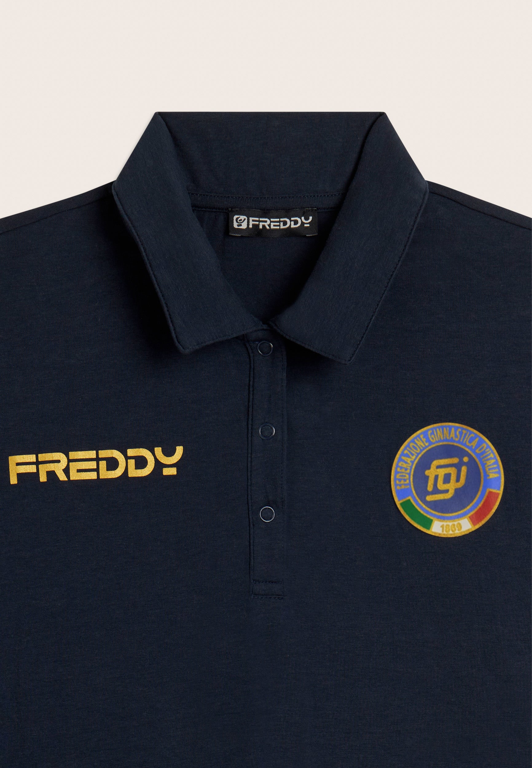 freddy-polo-donna-italia-fgi-polo-jersey-coton-bleu image 8