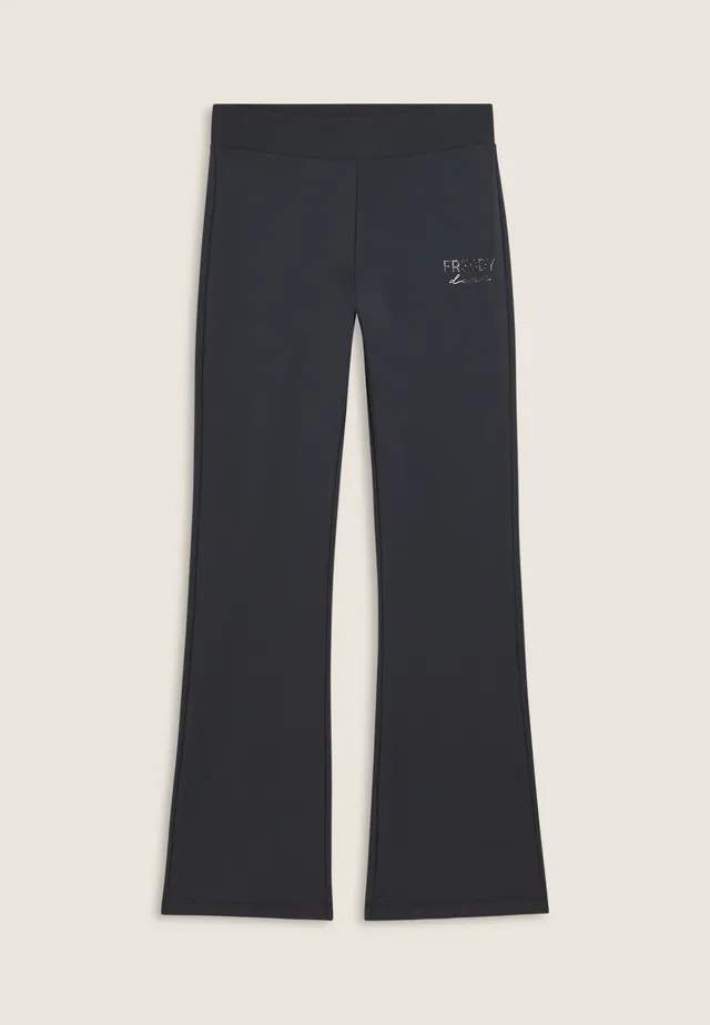 freddy-pantalon-femme-flare-felpa-logo-clous image 1