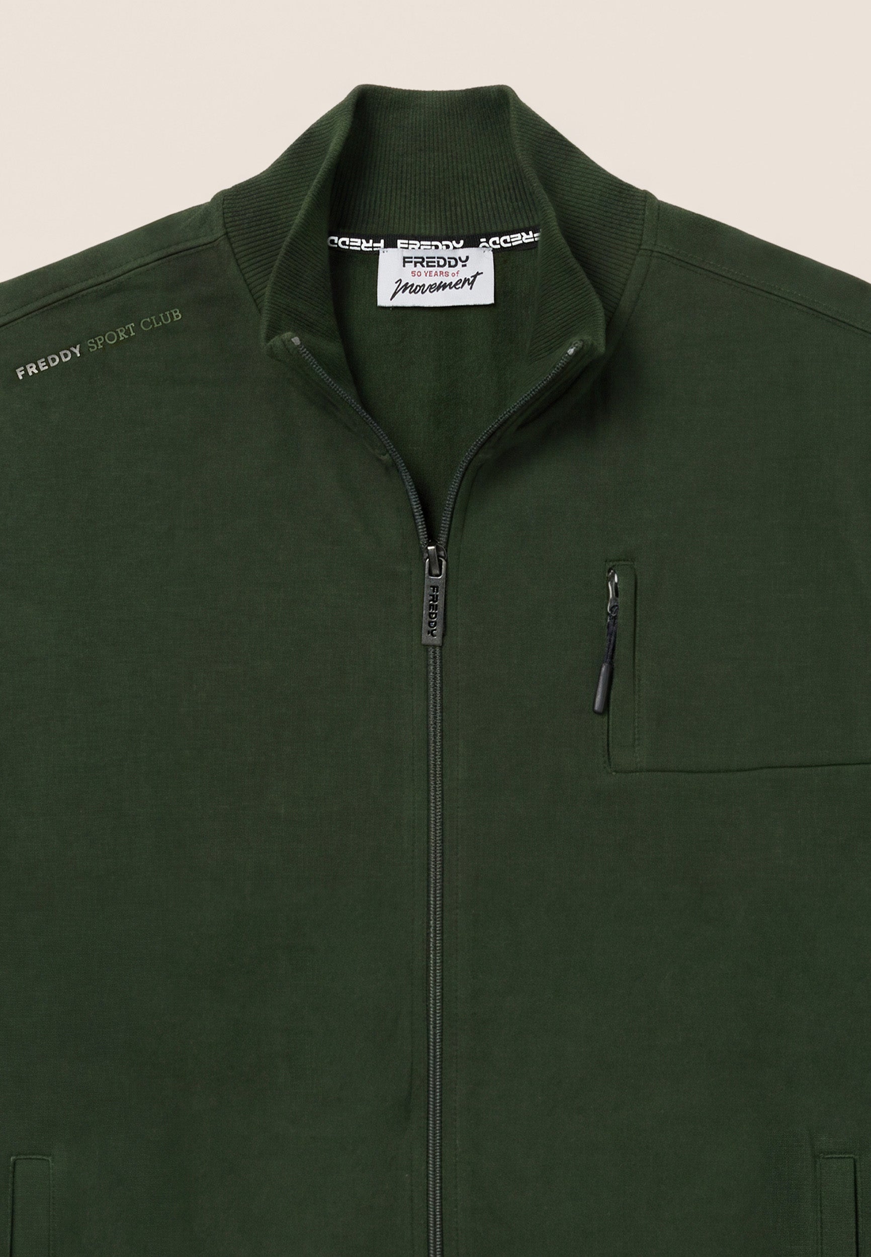 freddy-sweat-homme-col-haut-c-tel-full-zip-100-coton image 3