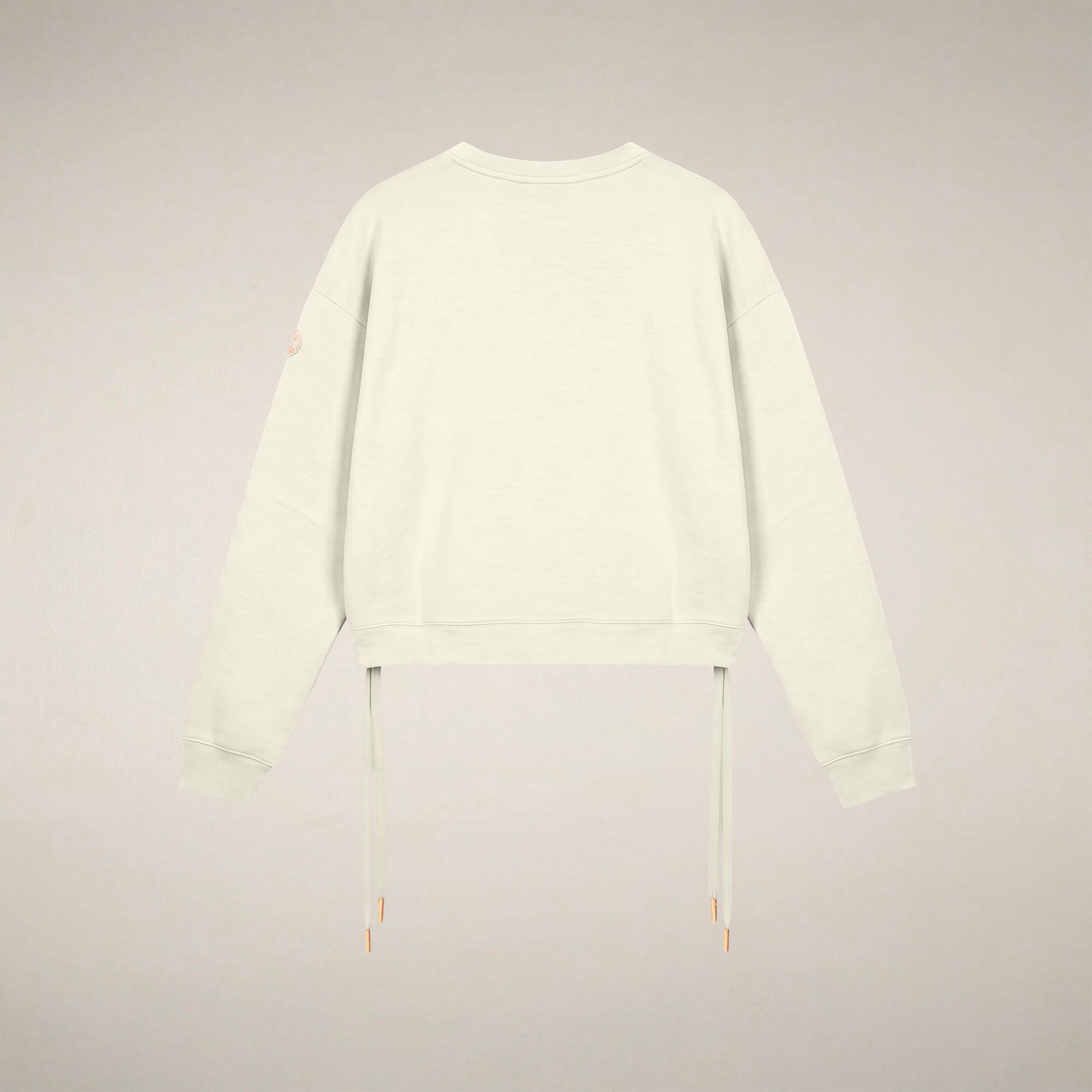 save-the-duck-akemi-sweat-col-rond-femme-blanc-nuage image 4
