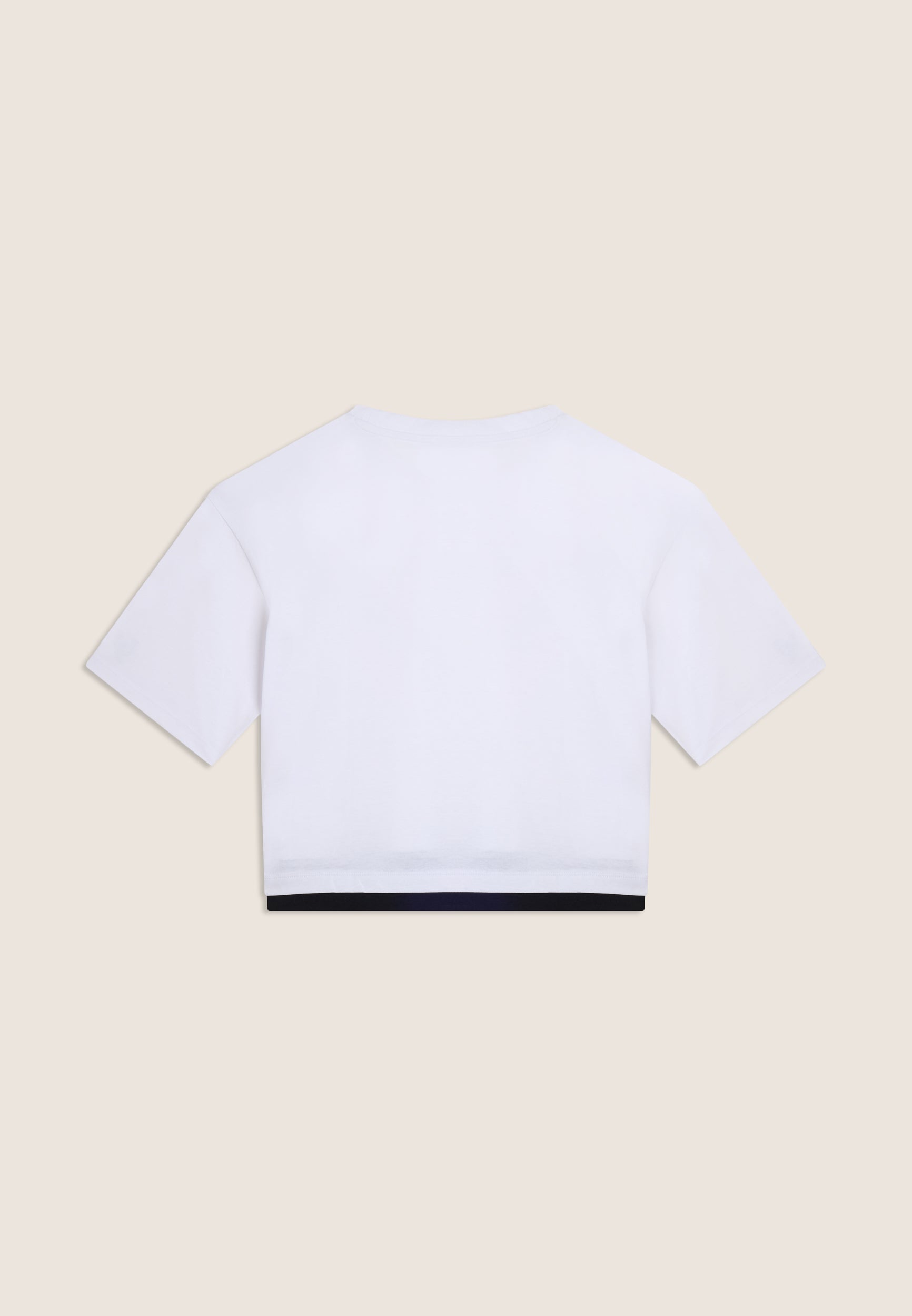 freddy-t-shirt-cropped-logo-perlato-t-shirt-femme image 8