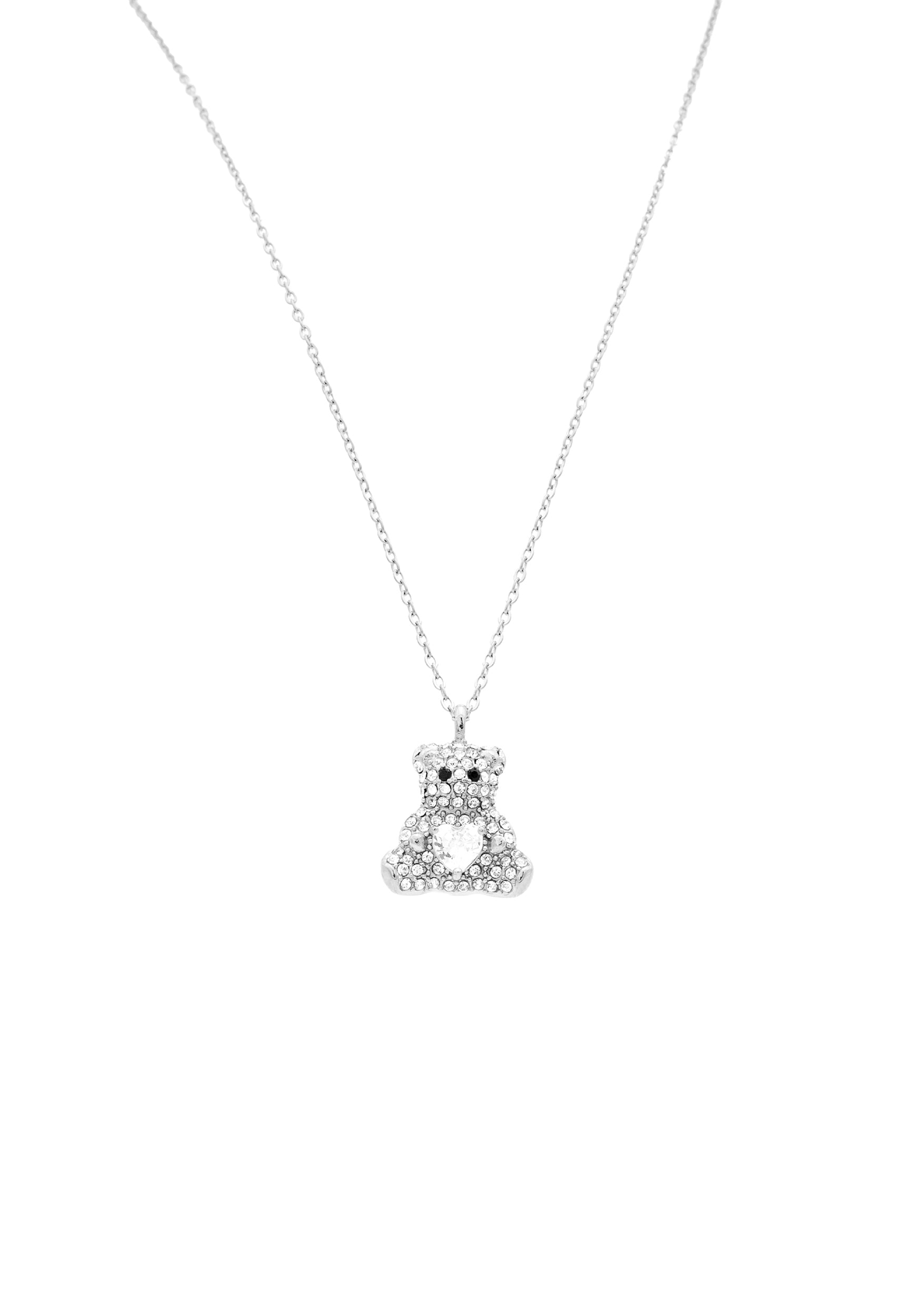 freddy-collier-orsetto-strass-en-acier-argent-316l image 2