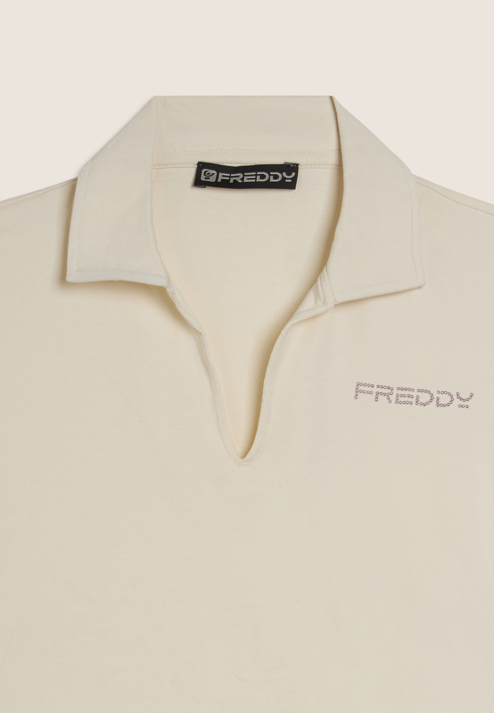 freddy-t-shirt-col-v-chemise-t-shirt-femme-manches-courtes-coton image 7