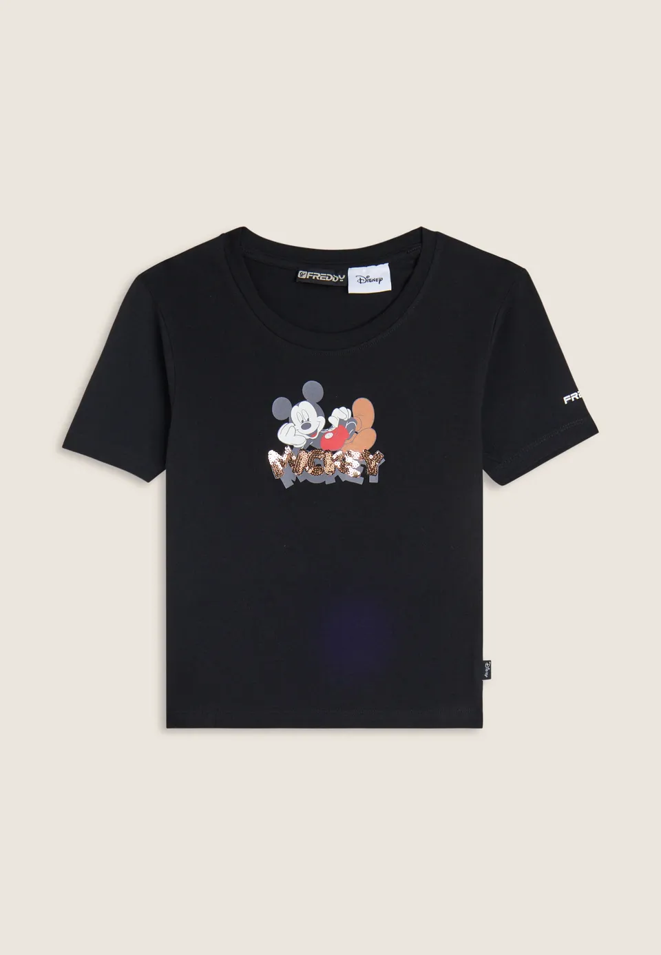 freddy-t-shirt-cropped-slim-mickey-mouse-jersey image 1