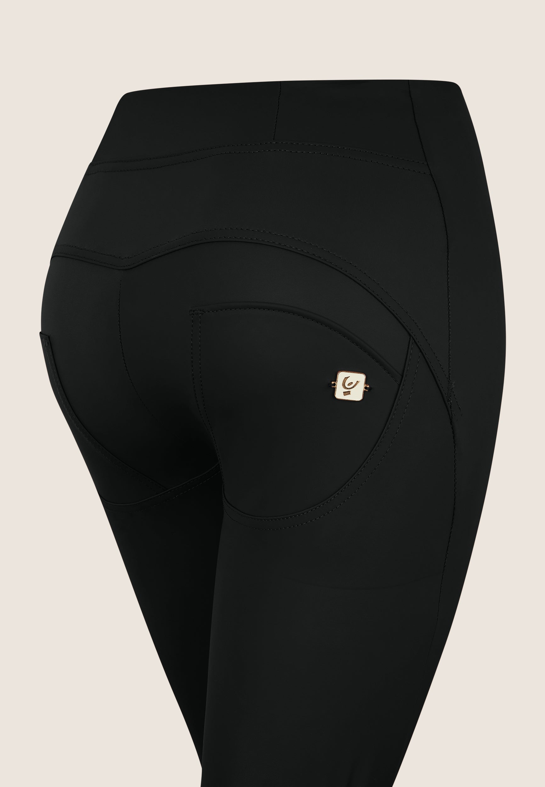 freddy-wr-up-pantalon-similicuir-taille-haute-ceinture-crois-e-femme image 6