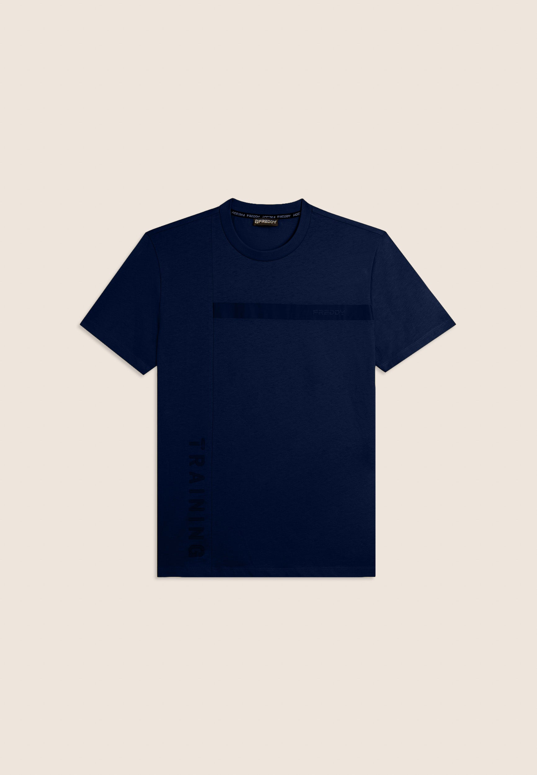freddy-t-shirt-homme-jersey-coton-logo-ton-sur-ton image 8