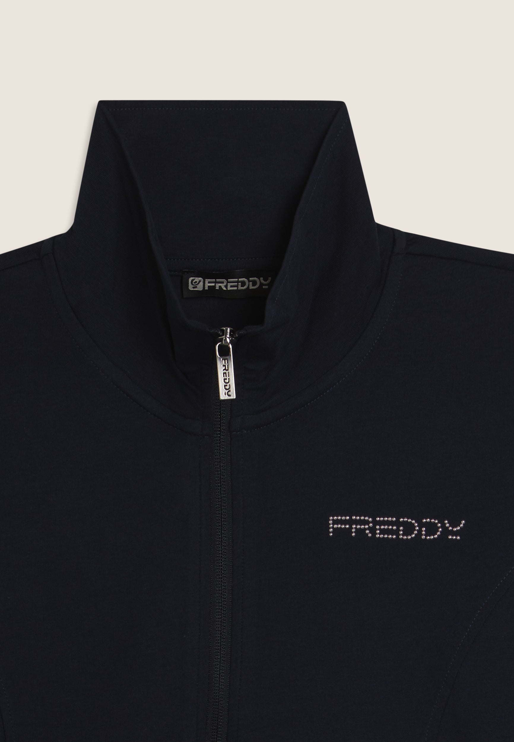 freddy-sweat-zipp-col-haut-jersey-stretch-femme image 7