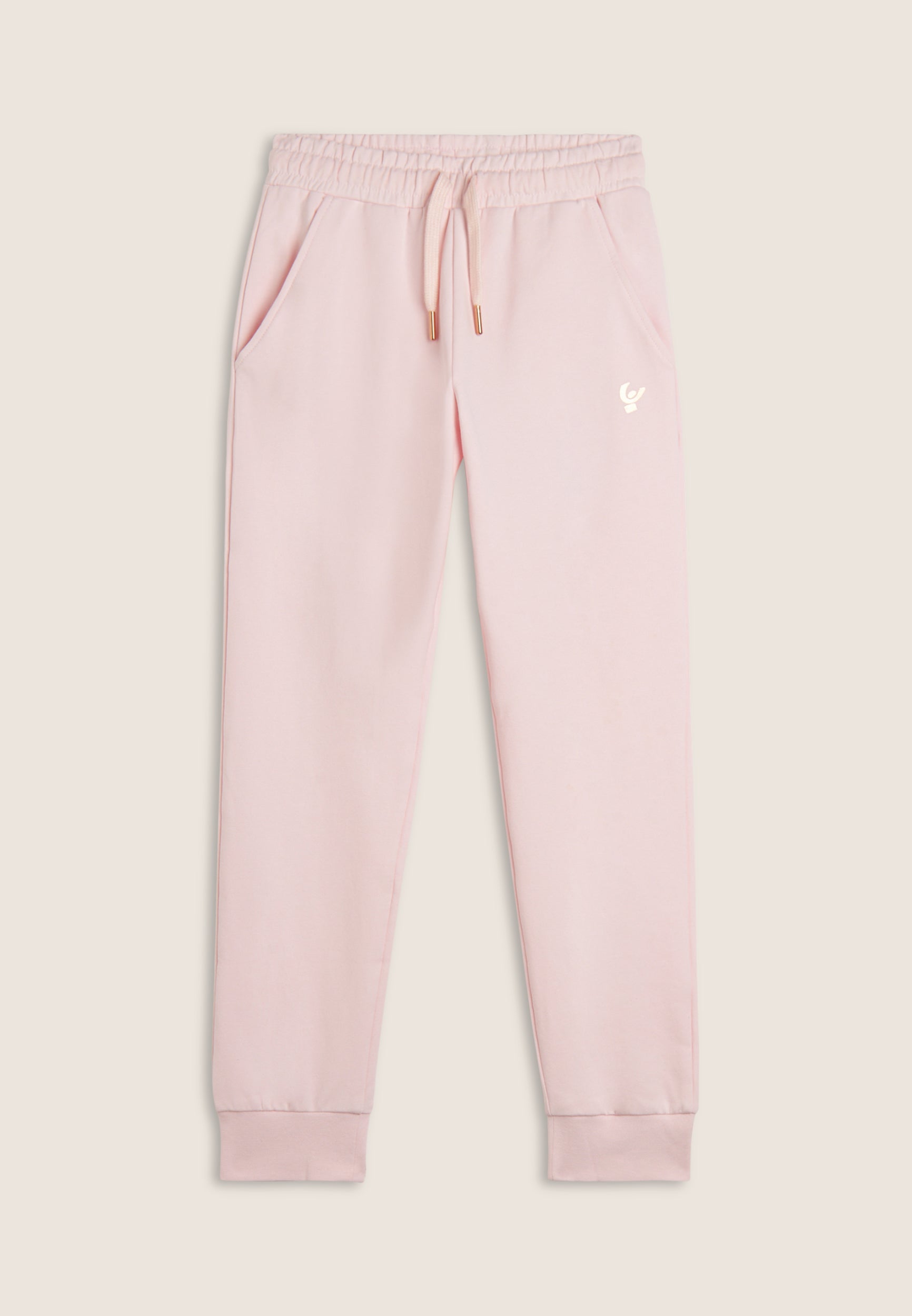 freddy-pantalon-sport-fille-coton-stretch-poignets-coulisse image 4