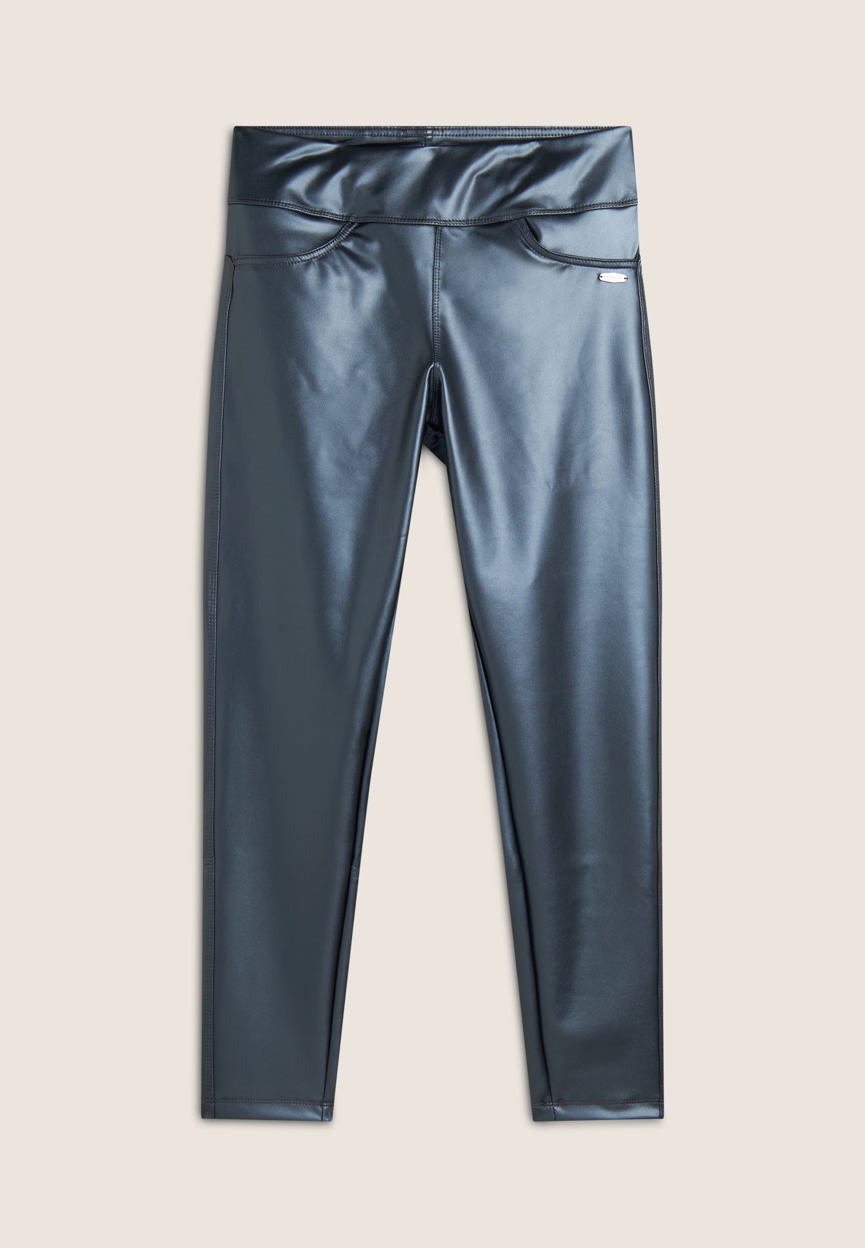 freddy-legging-7-8-femme-coated-effet-cuir-taille-haute image 4