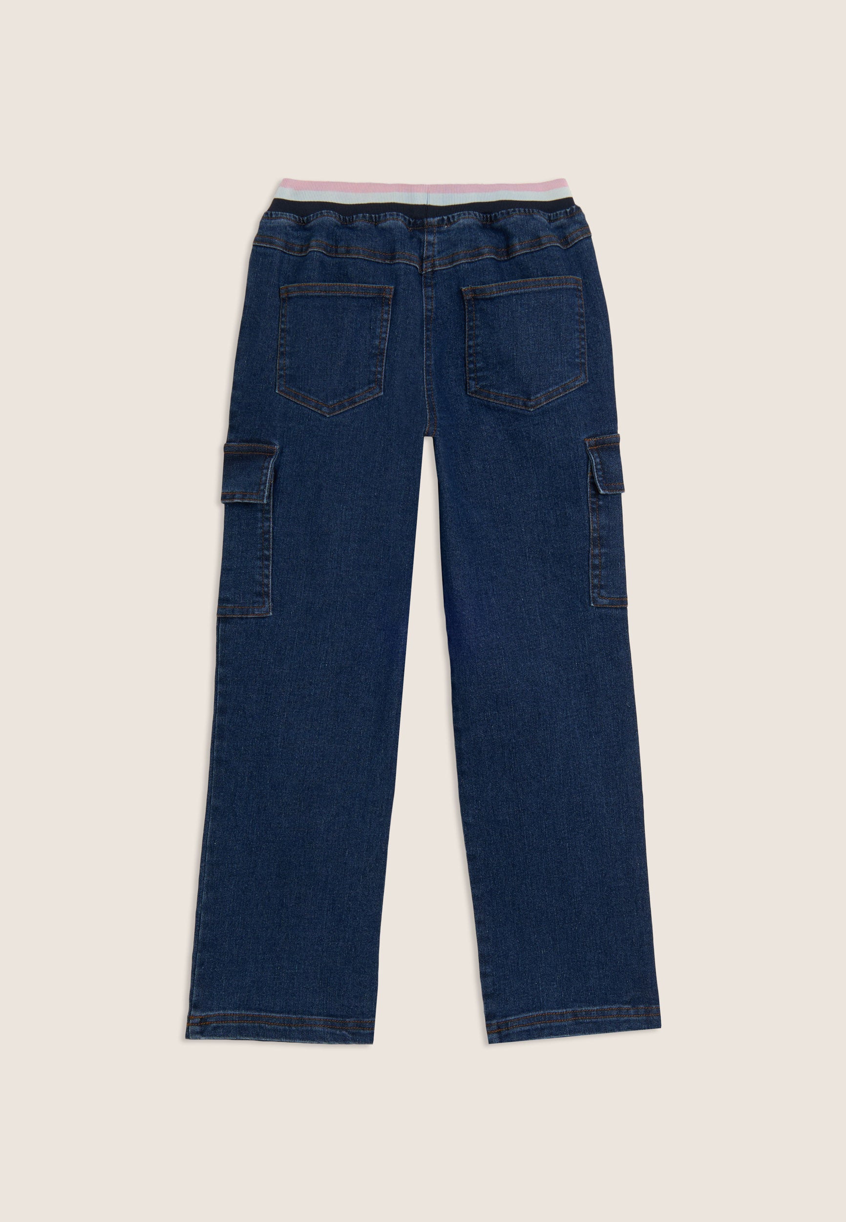 freddy-jean-junior-cargo-regular-droit-taille-lastique image 2