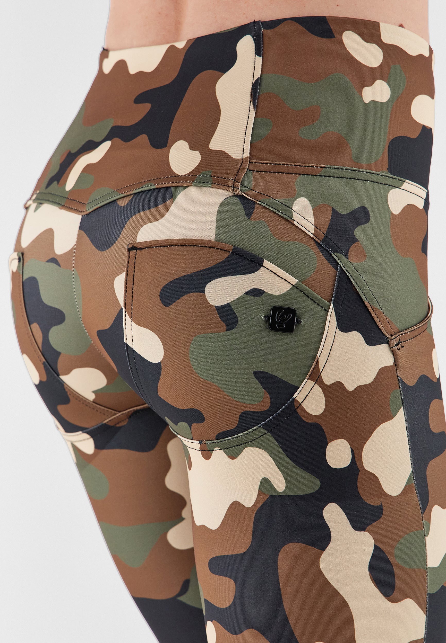 freddy-wr-up-biker-push-up-taille-haute-camouflage image 3