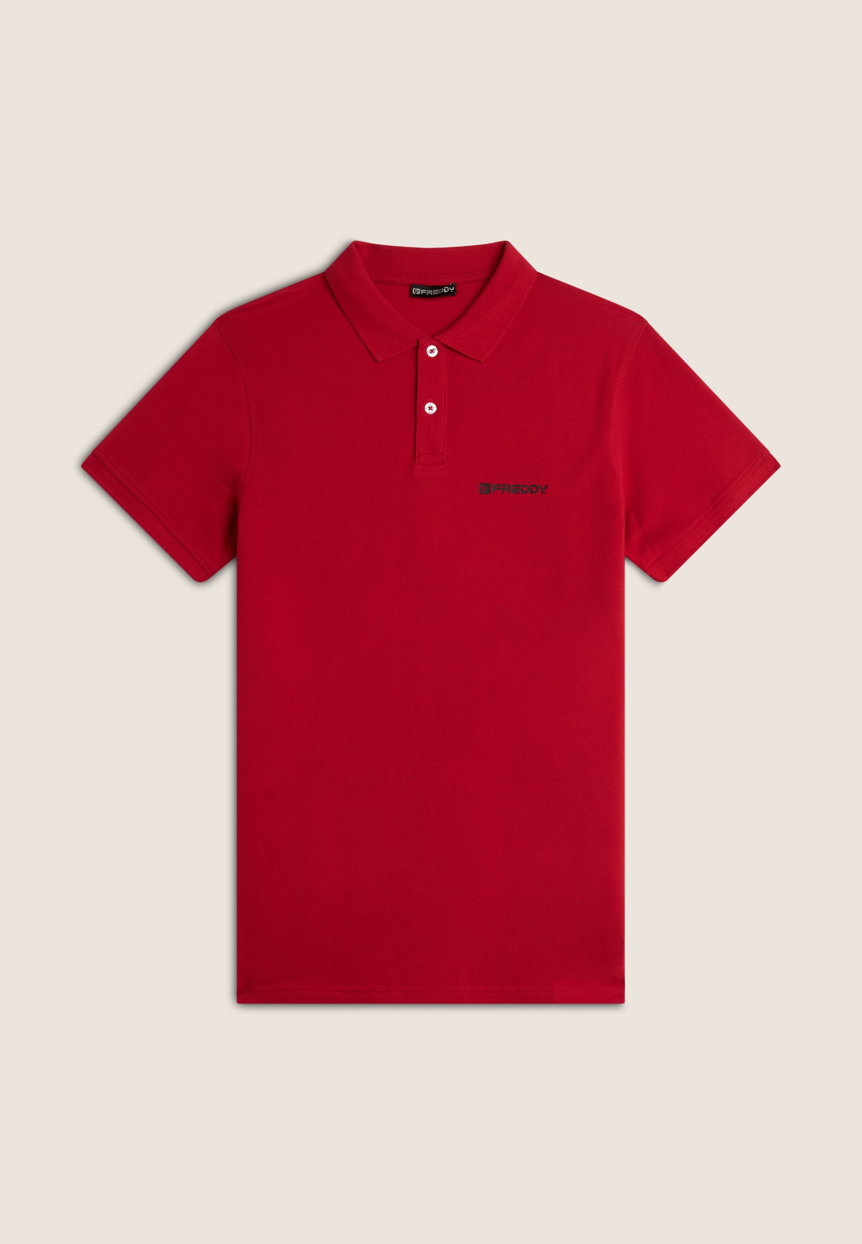 freddy-polo-homme-manches-courtes-coton-100-essentiel image 1