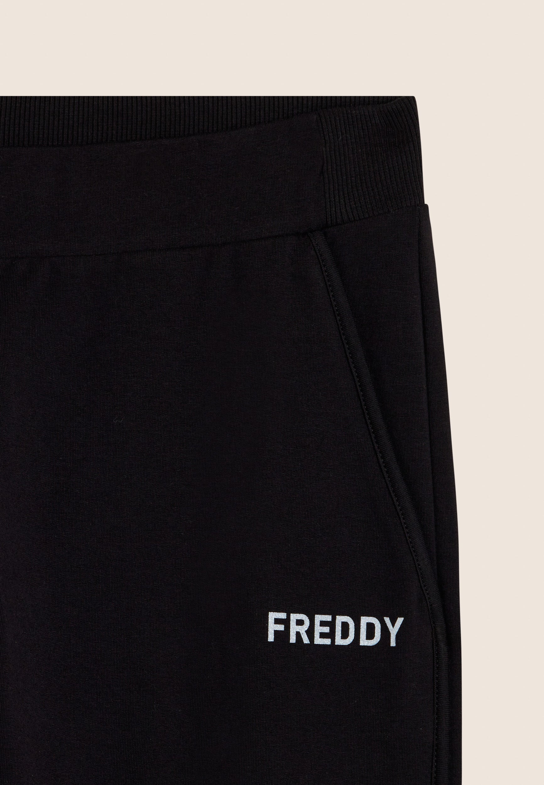 freddy-pantalon-7-8-french-terry-taille-sculptante-femme image 8