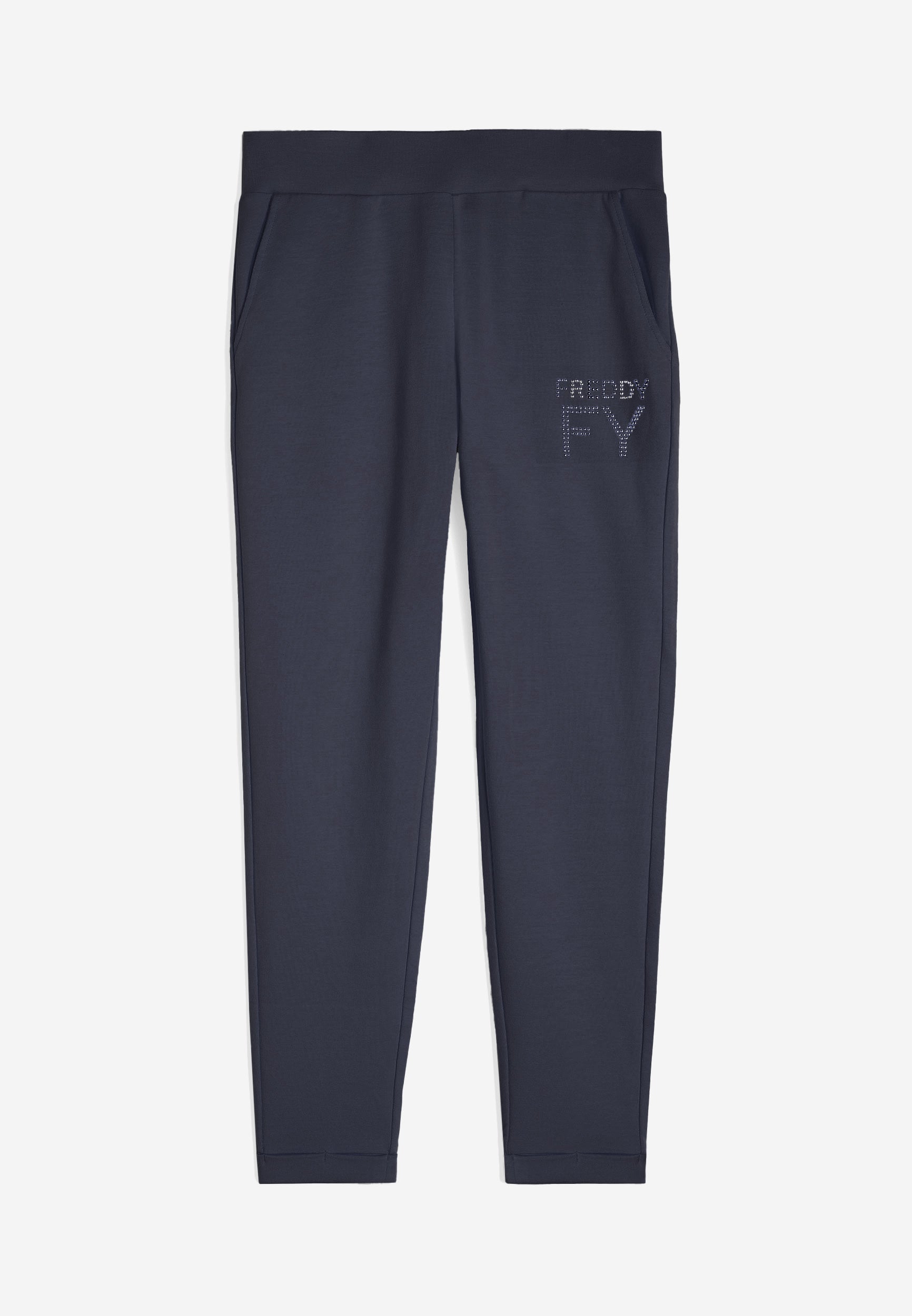 freddy-pantalon-french-terry-modal-7-8-revers-logo-glam image 5