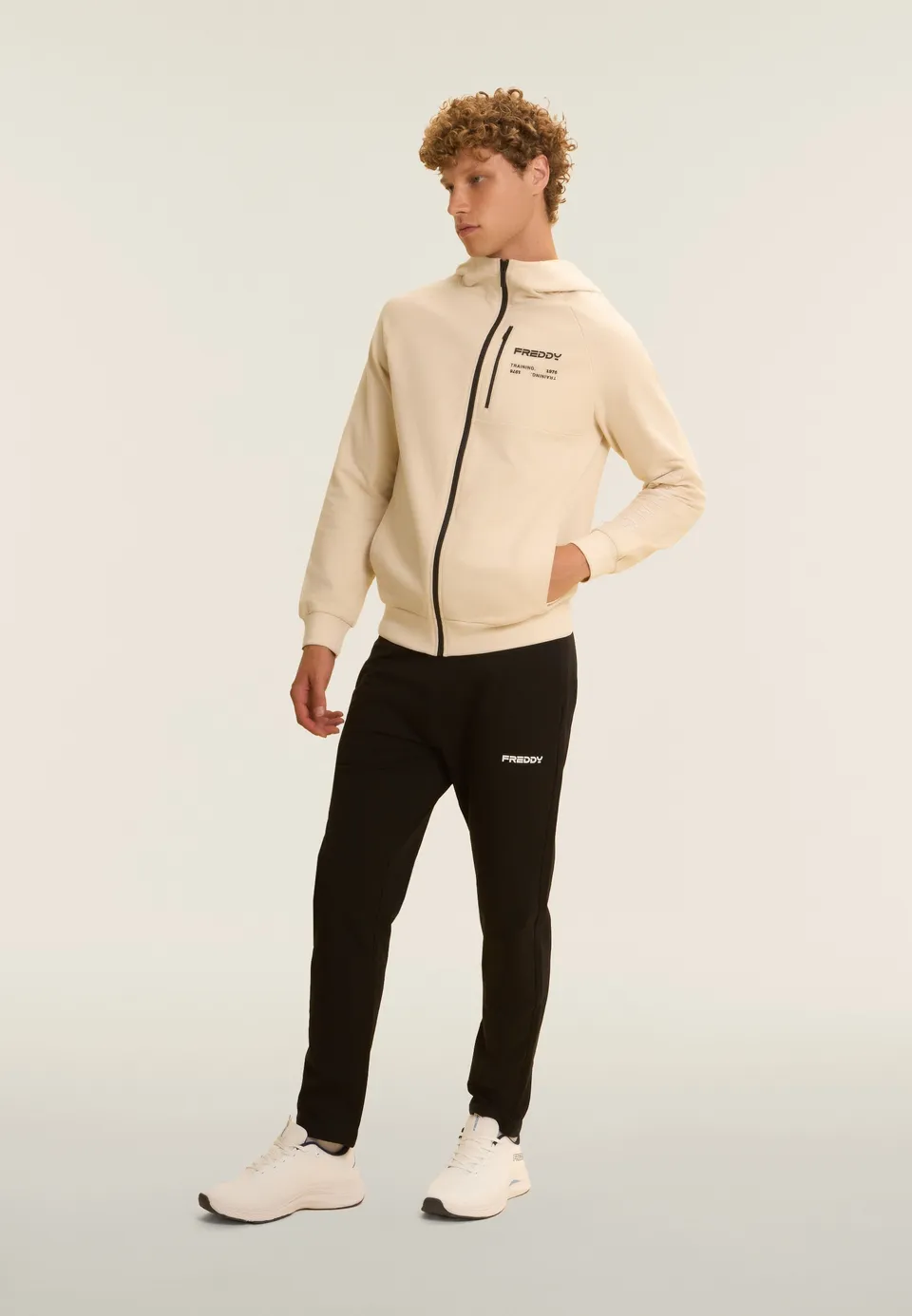 freddy-tuta-interlock-surv-tement-homme-coton-capuche-full-zip image 1