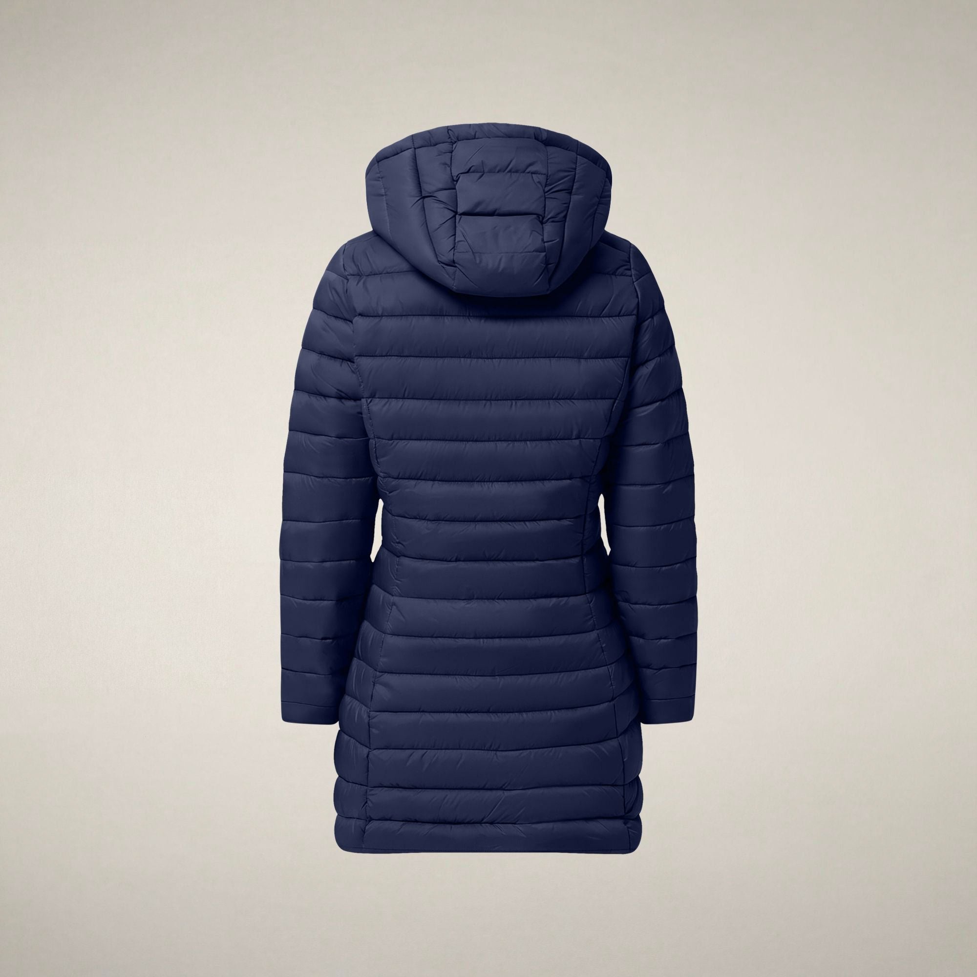 save-the-duck-carol-doudoune-longue-femme-bleu-navy image 4