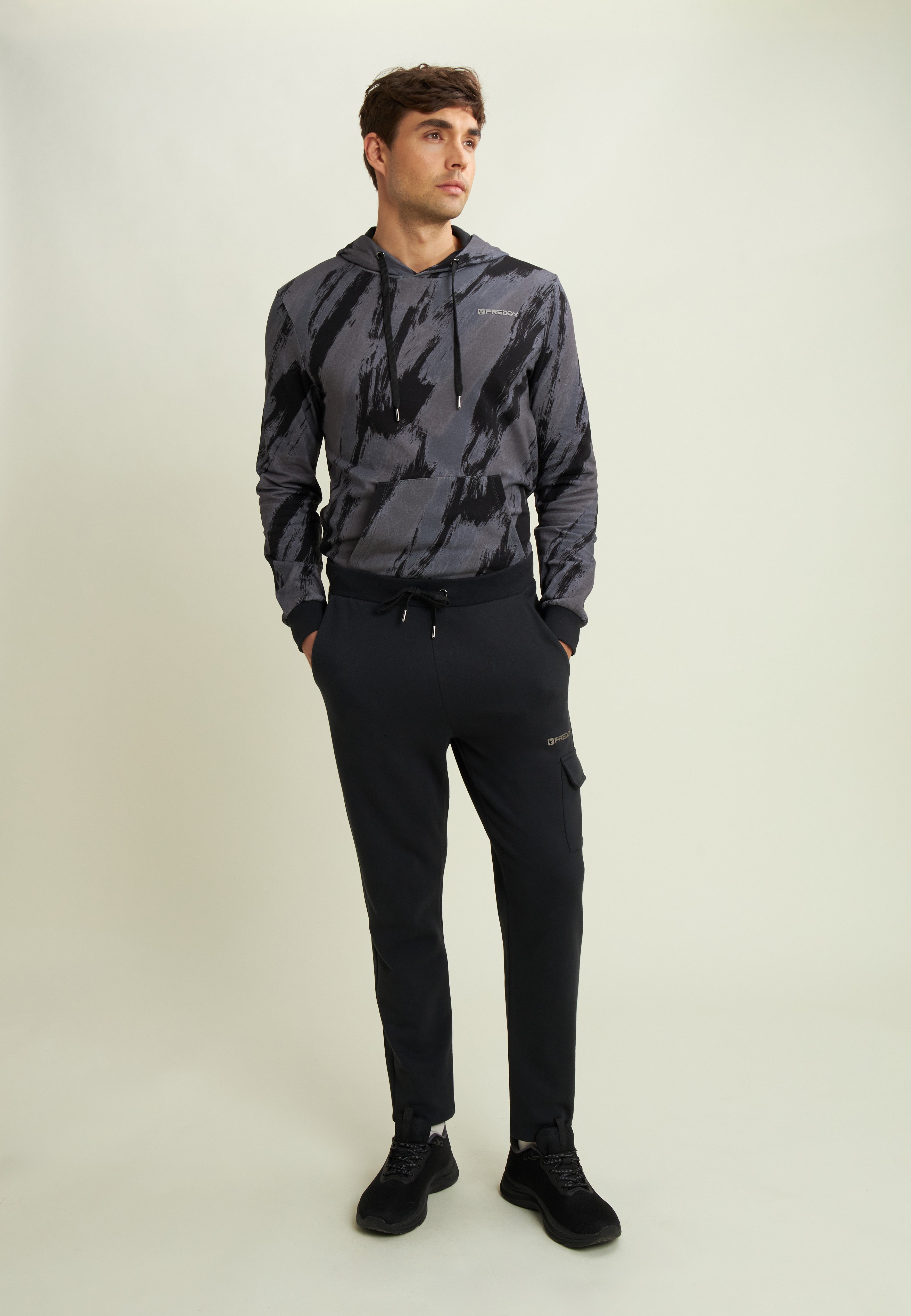 freddy-pantalon-jogger-cargo-homme-coton-regular image 2