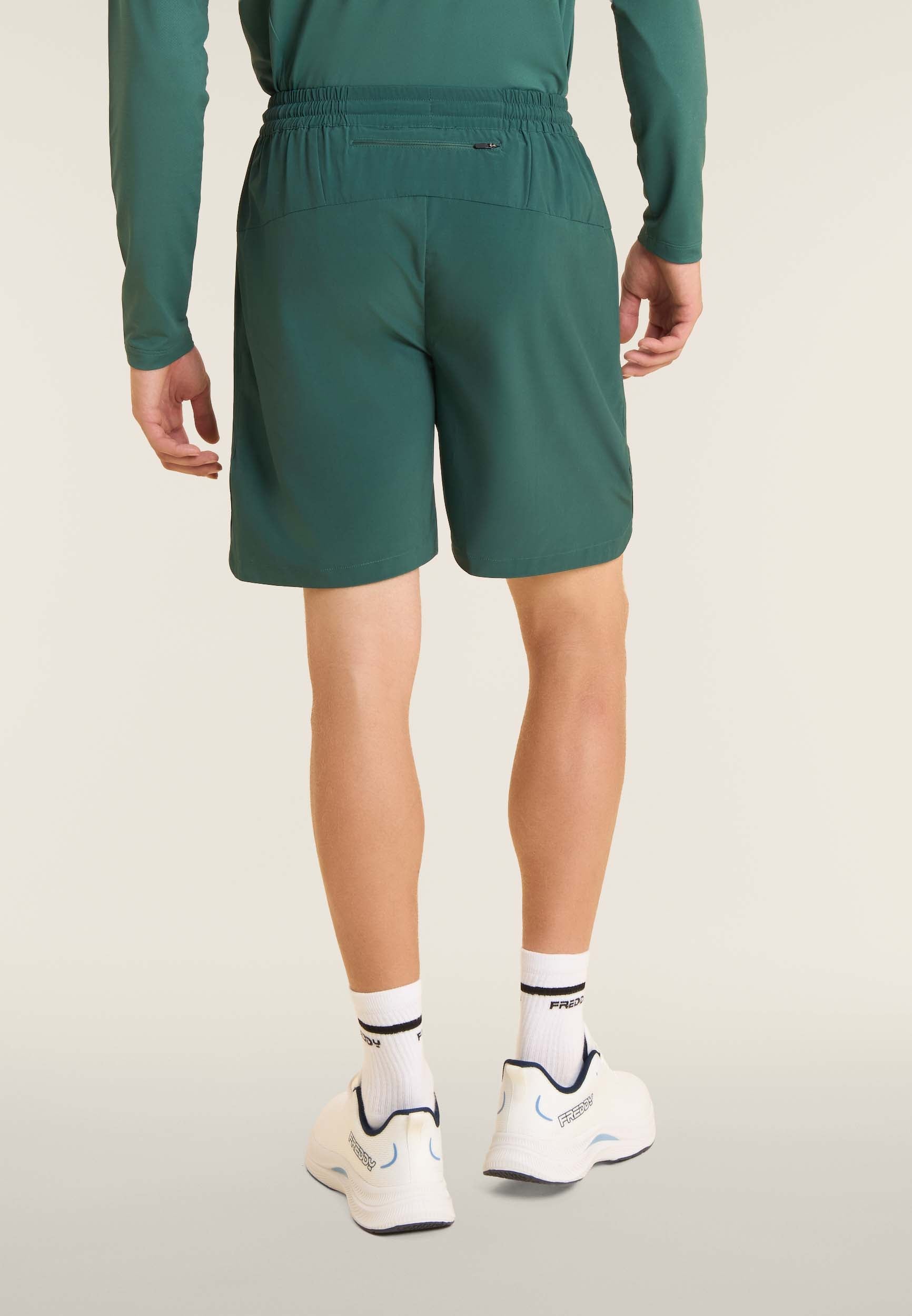 freddy-short-slim-homme-en-tissu-woven-stretch-poches-zip-et-coulisse image 3
