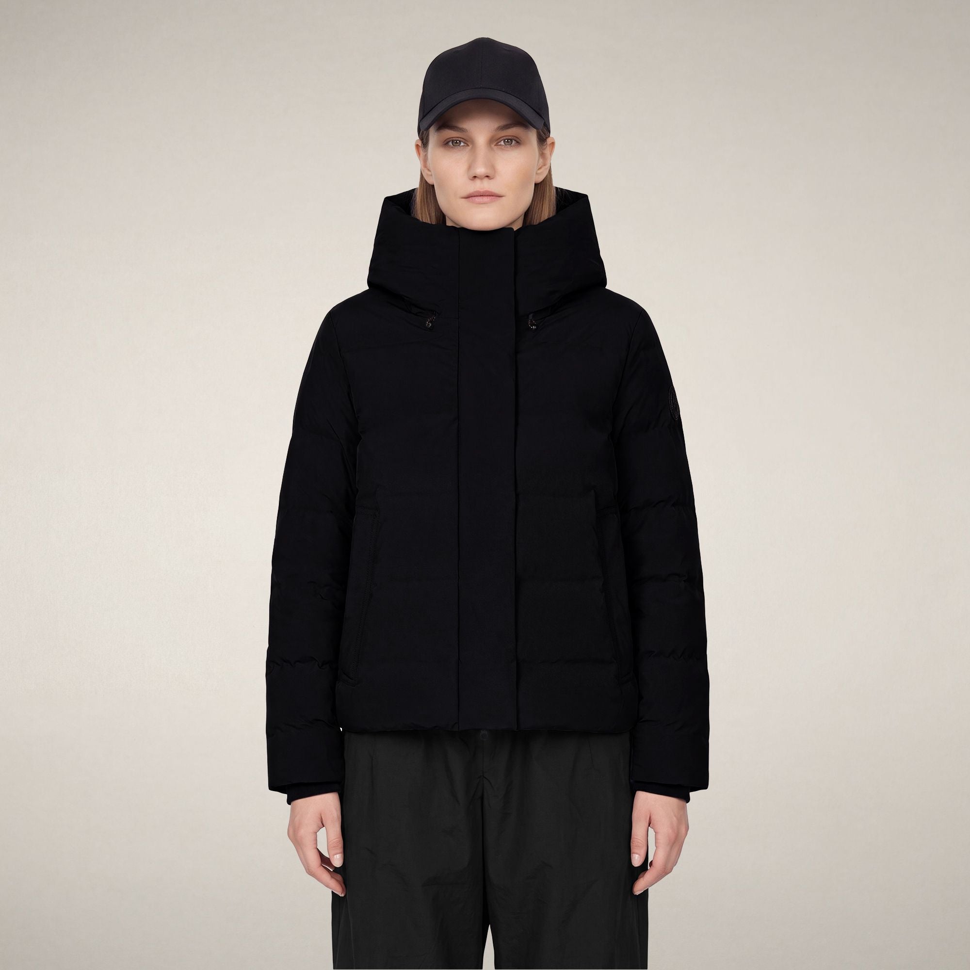 save-the-duck-arena-parka-femme-noir image 5