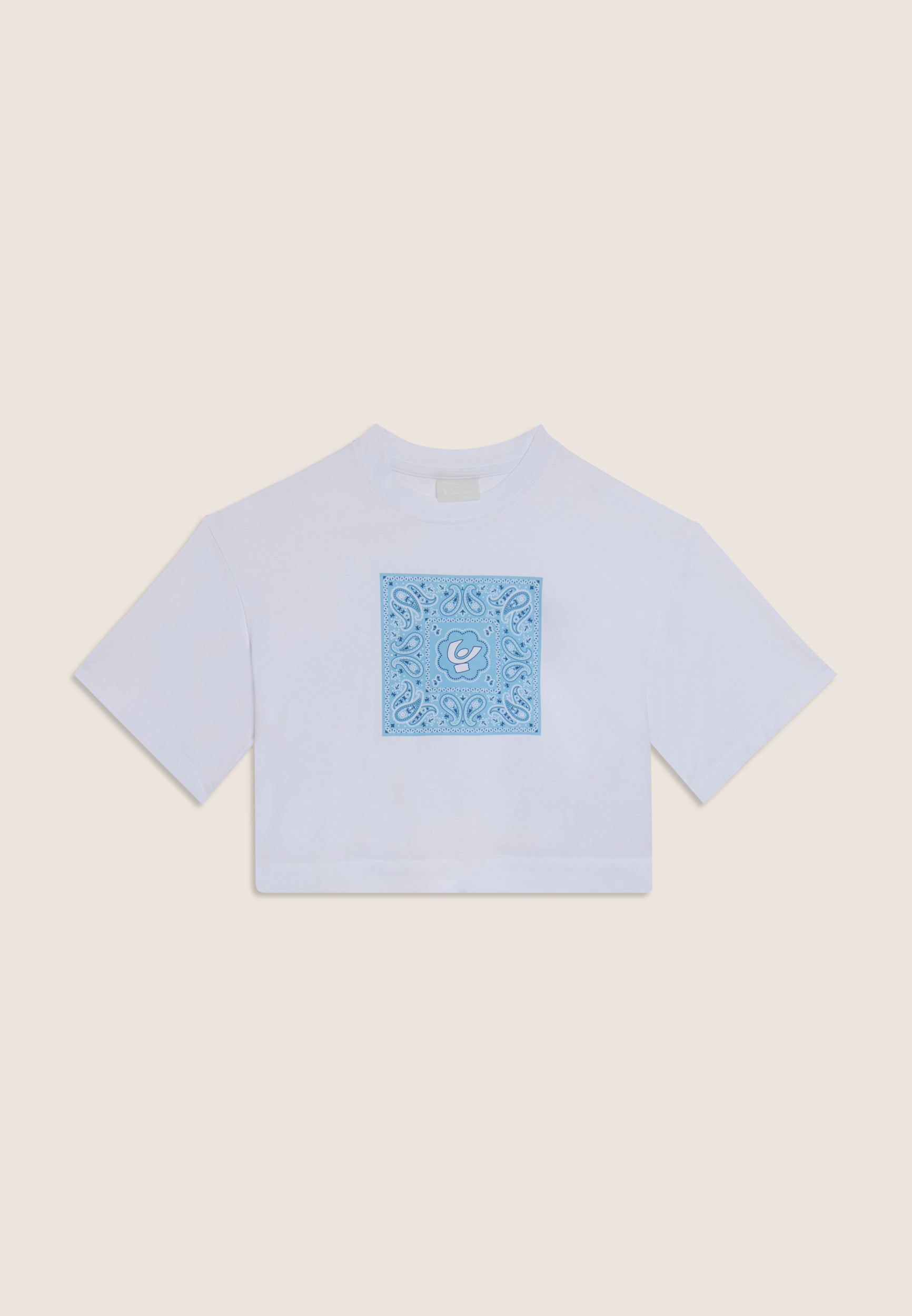 freddy-t-shirt-cropped-paisley-t-shirt-fille-manches-courtes-coton image 5