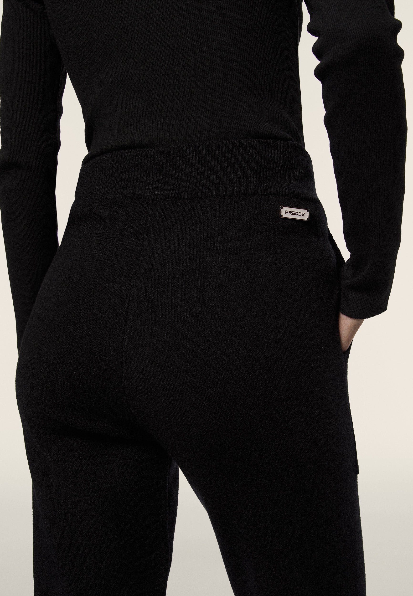 freddy-pantalon-tricot-ras-poignets-c-tes image 5