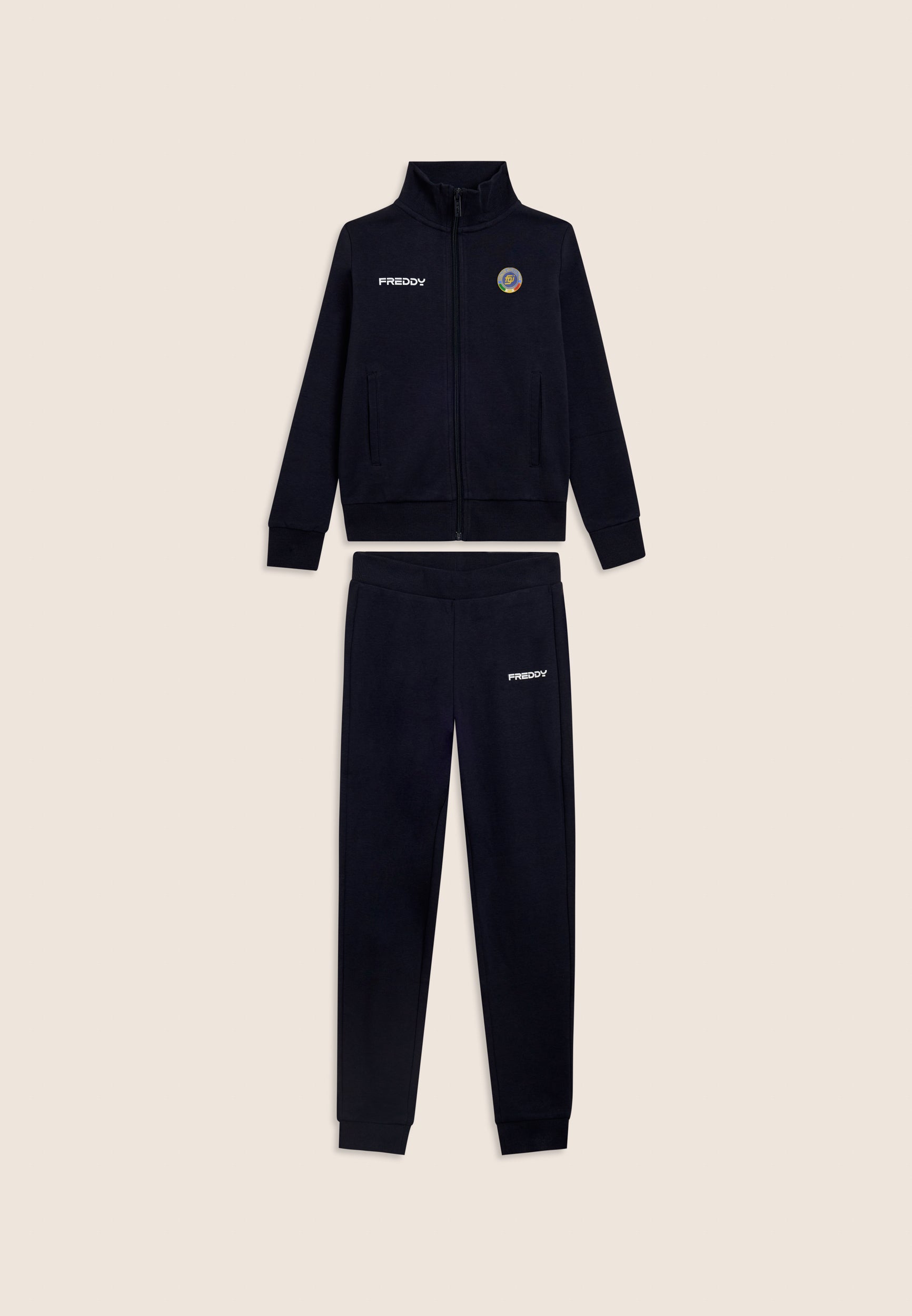 freddy-fgi-surv-tement-fille-zip-col-haut-merchandise-officiel image 1