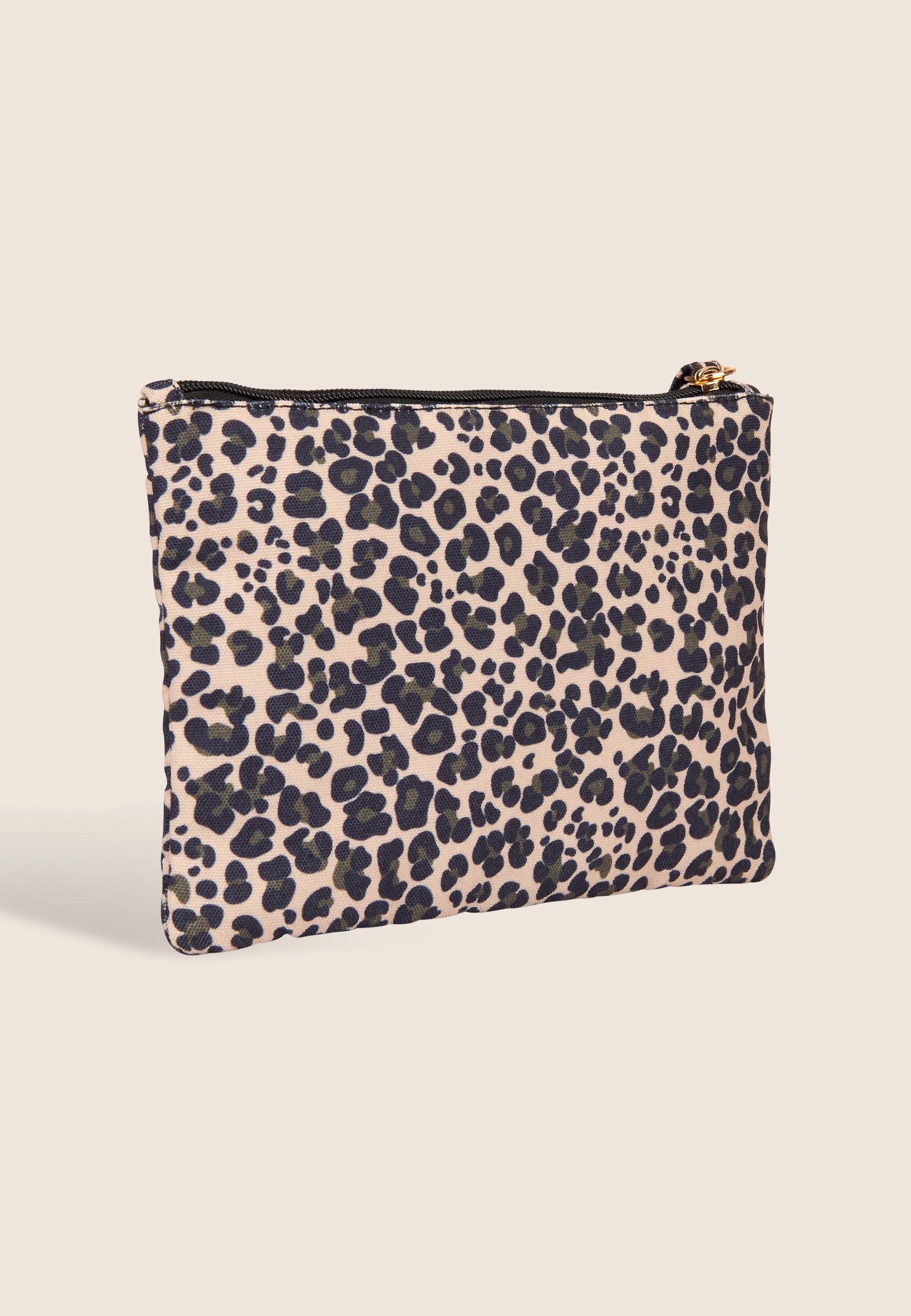 freddy-bustina-pochette-toile-animalier-zip-logo-strass image 4