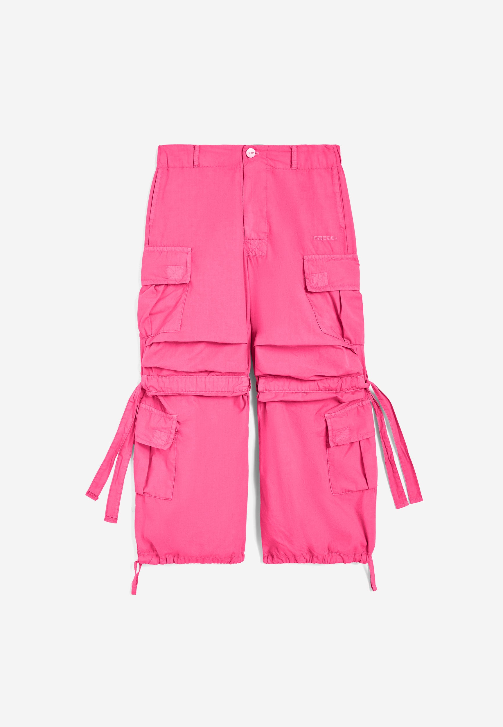 freddy-pantalon-cargo-fille-coton-parachute-y2k image 4