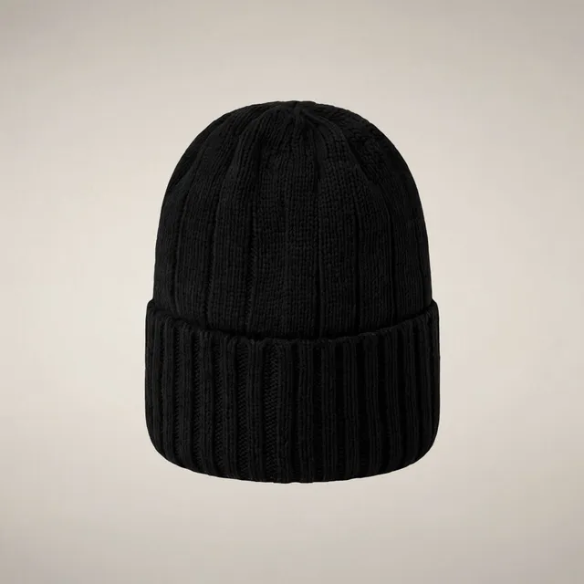 save-the-duck-jo-bonnet-unisexe-noir image 1