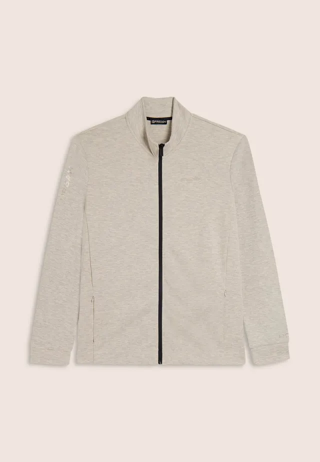 freddy-sweat-full-zip-homme-m-lange-col-haut-imprim-s image 1