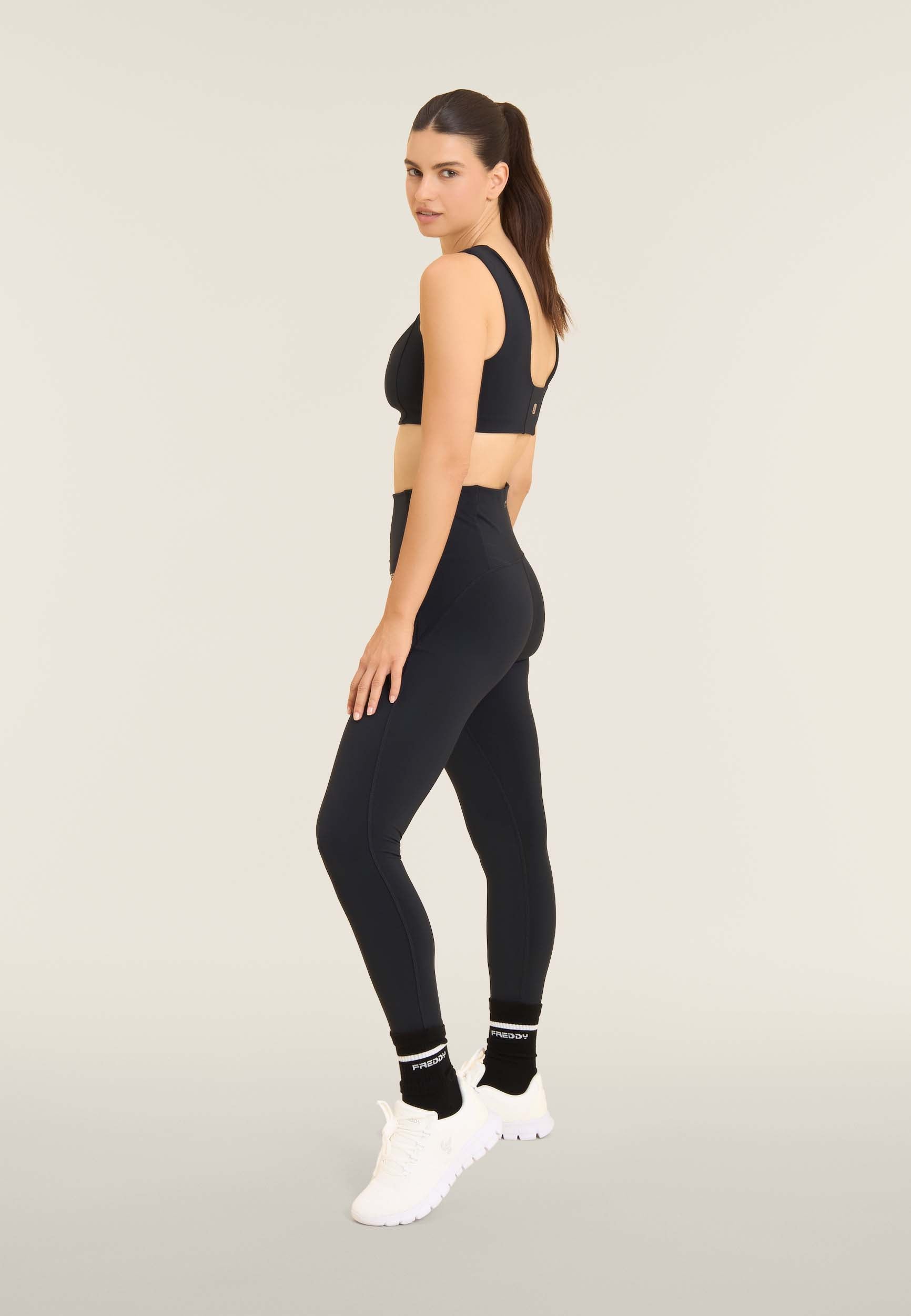 freddy-top-sportif-femme-col-c-ur-d-i-w-o-nylon image 2