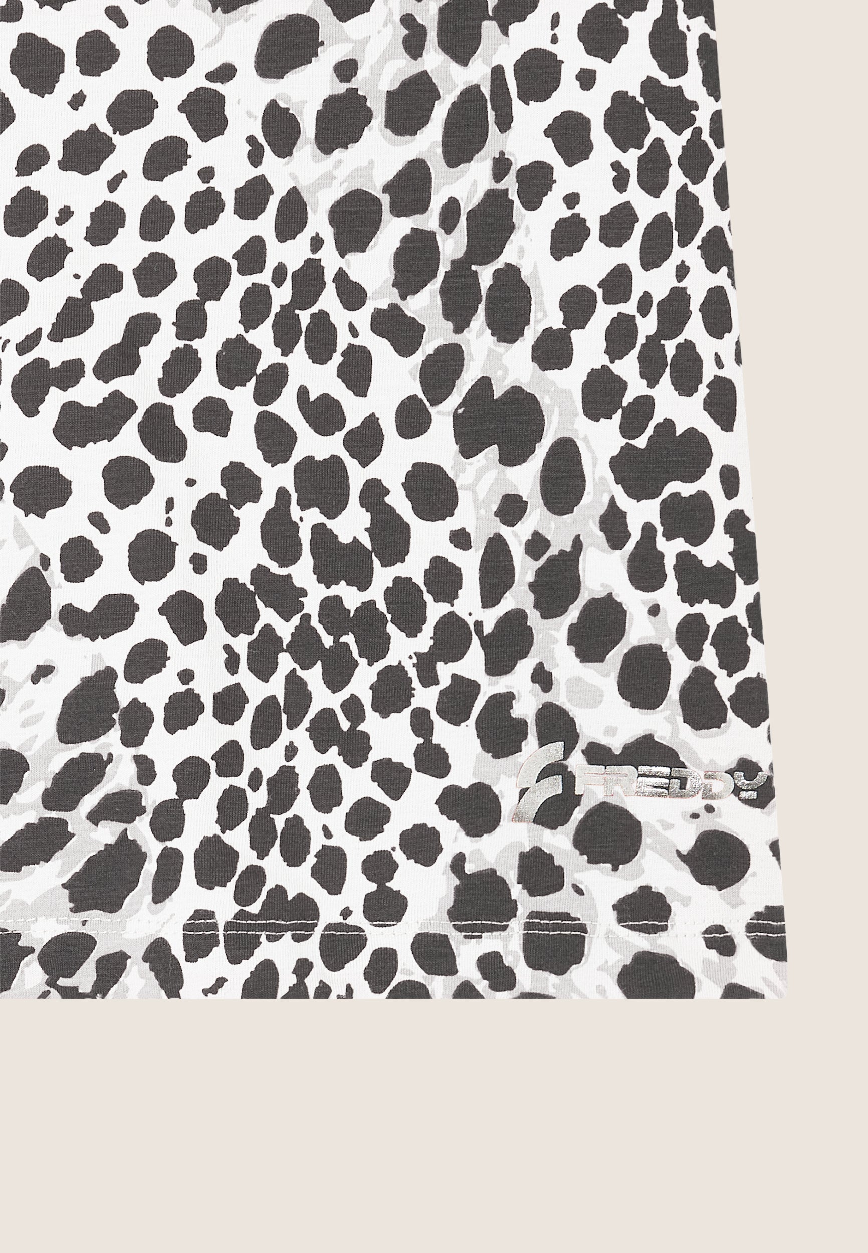 freddy-t-shirt-regular-fit-jersey-animalier-femme image 8