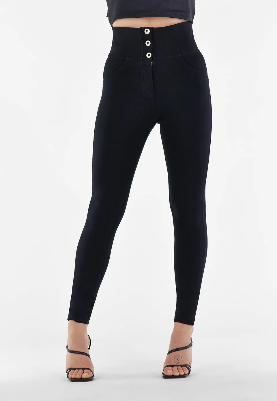 freddy-wr-up-pantalon-push-up-curvy-taille-haute-3-boutons image 1