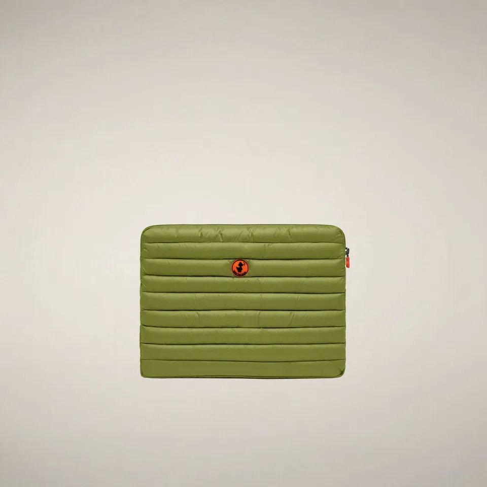 save-the-duck-vesta-housse-pc-matelass-e-vert-lime-15-pouces image 1