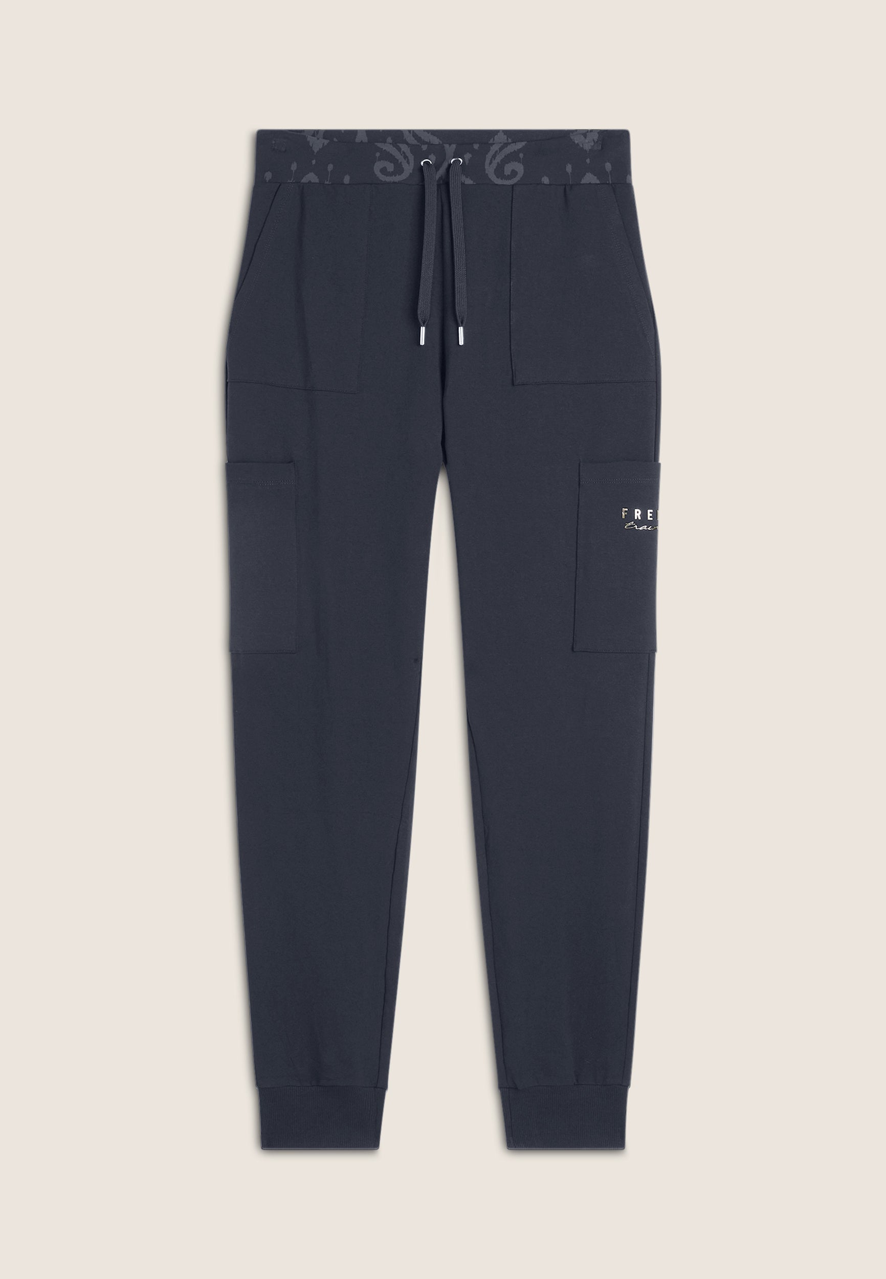 freddy-pantalon-sport-bande-taille-florale-training-femme image 7