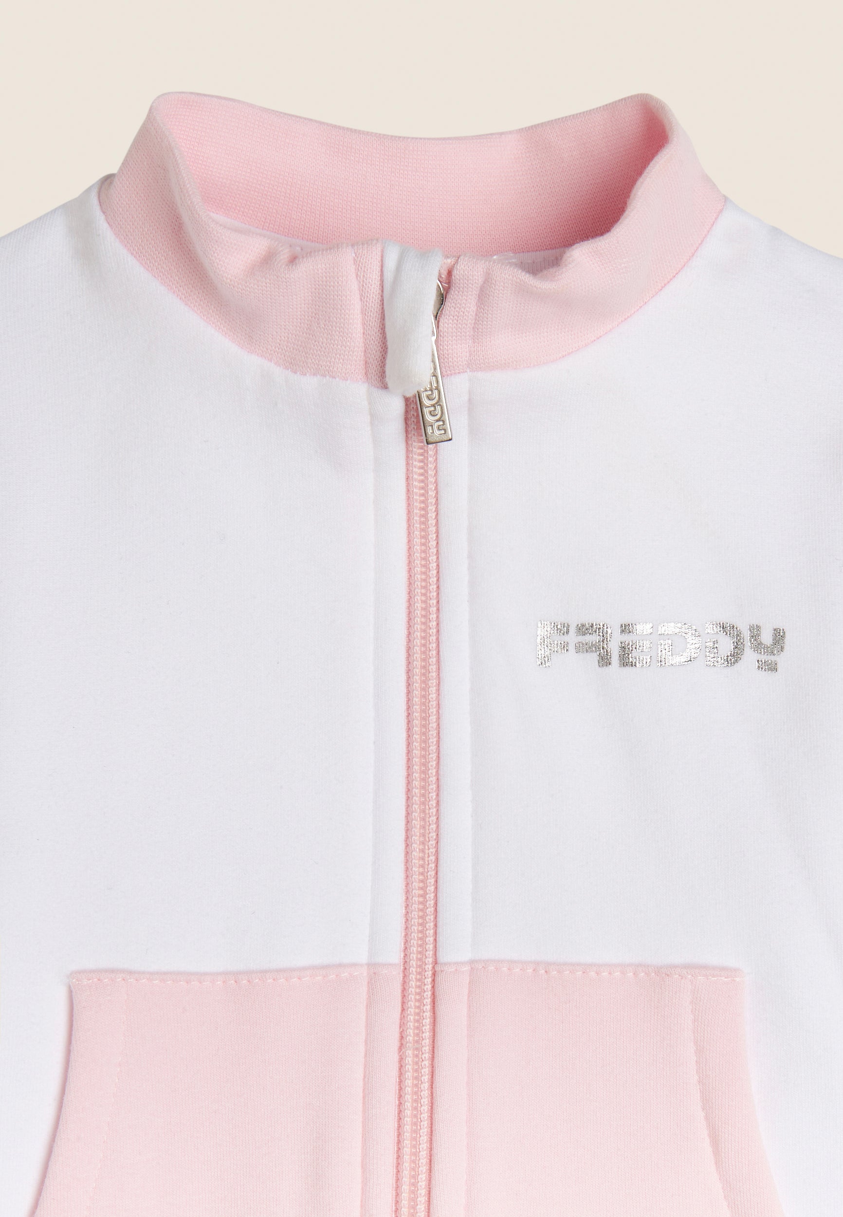 freddy-tuta-baby-coton-lastique-logo-argent-full-zip image 6