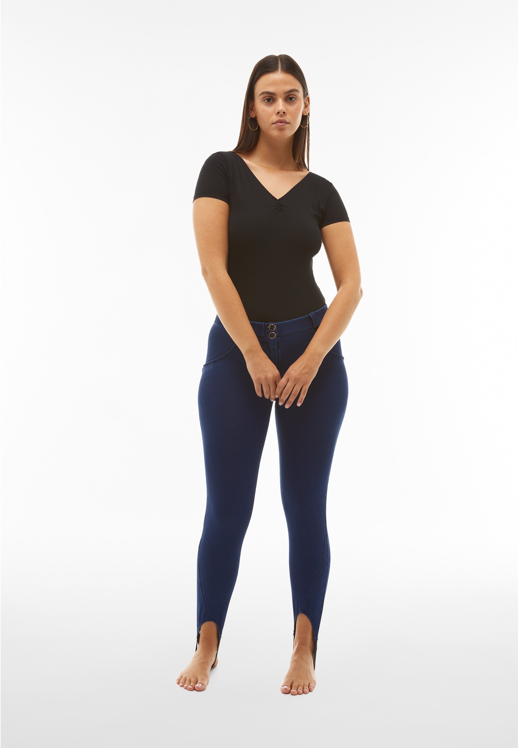 freddy-wr-up-jeggings-push-up-vita-regular-ghetta-fond-7-8-effet-denim image 2