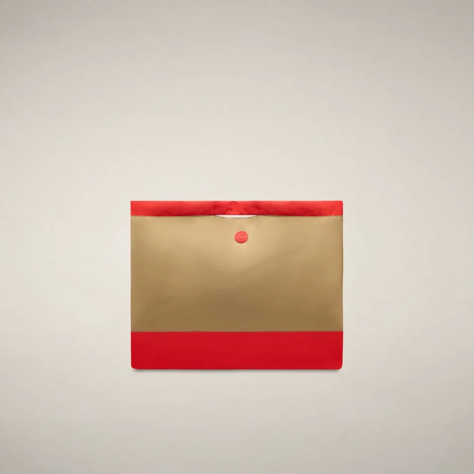 save-the-duck-giah-sac-unisexe-marron-khaki-rouge image 1