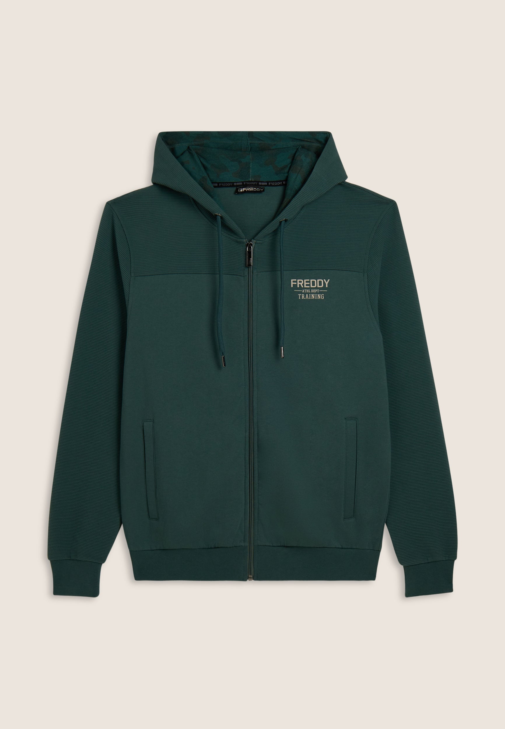 freddy-sweat-homme-full-zip-camouflage-capuche image 5