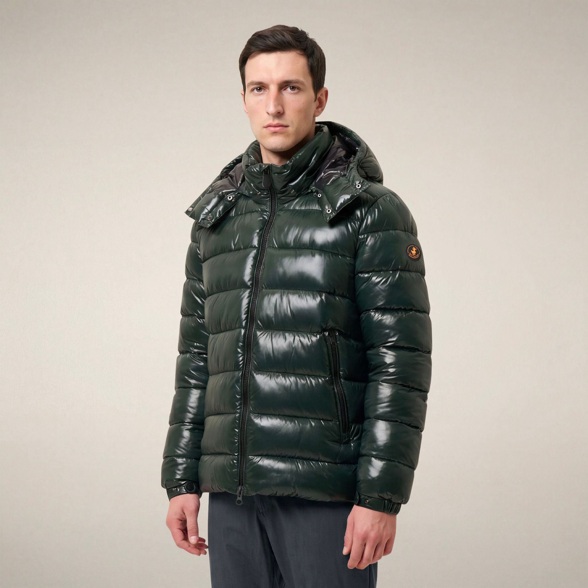 save-the-duck-florian-doudoune-homme-verde-nori-laqu image 5