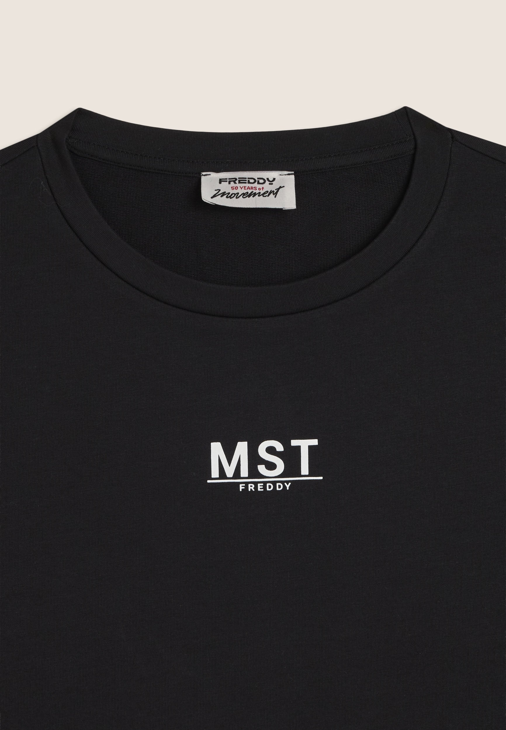 freddy-sweat-cropped-comfort-col-rond-french-terry image 3