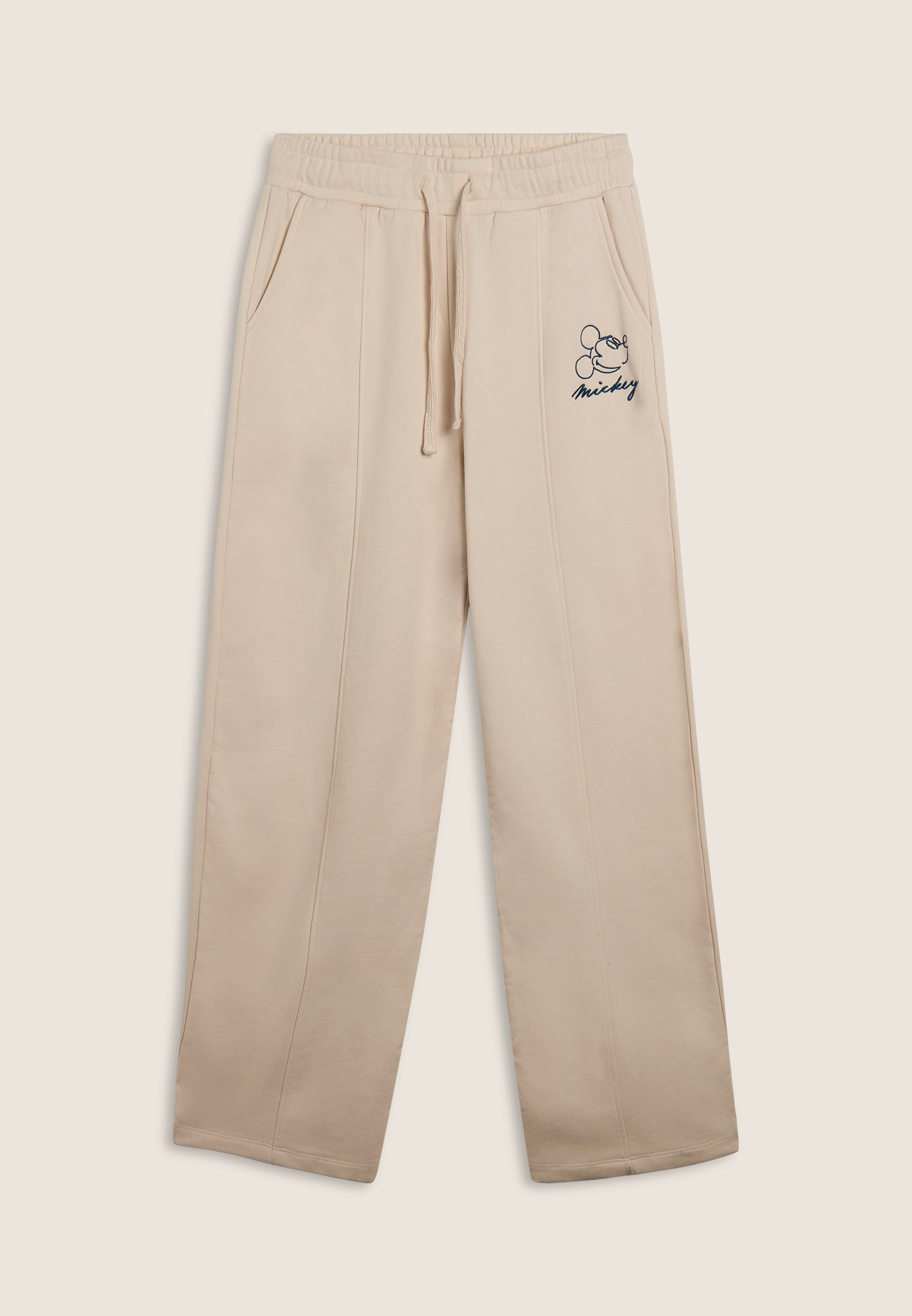 freddy-pantalon-femme-wide-leg-mickey-french-terry-acid-wash image 5