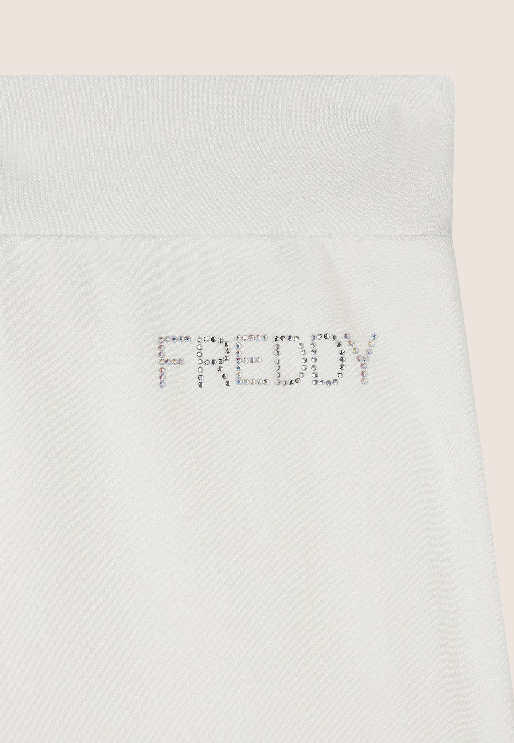 freddy-pantalon-7-8-avec-revers-et-strass-en-french-terry-modal image 7